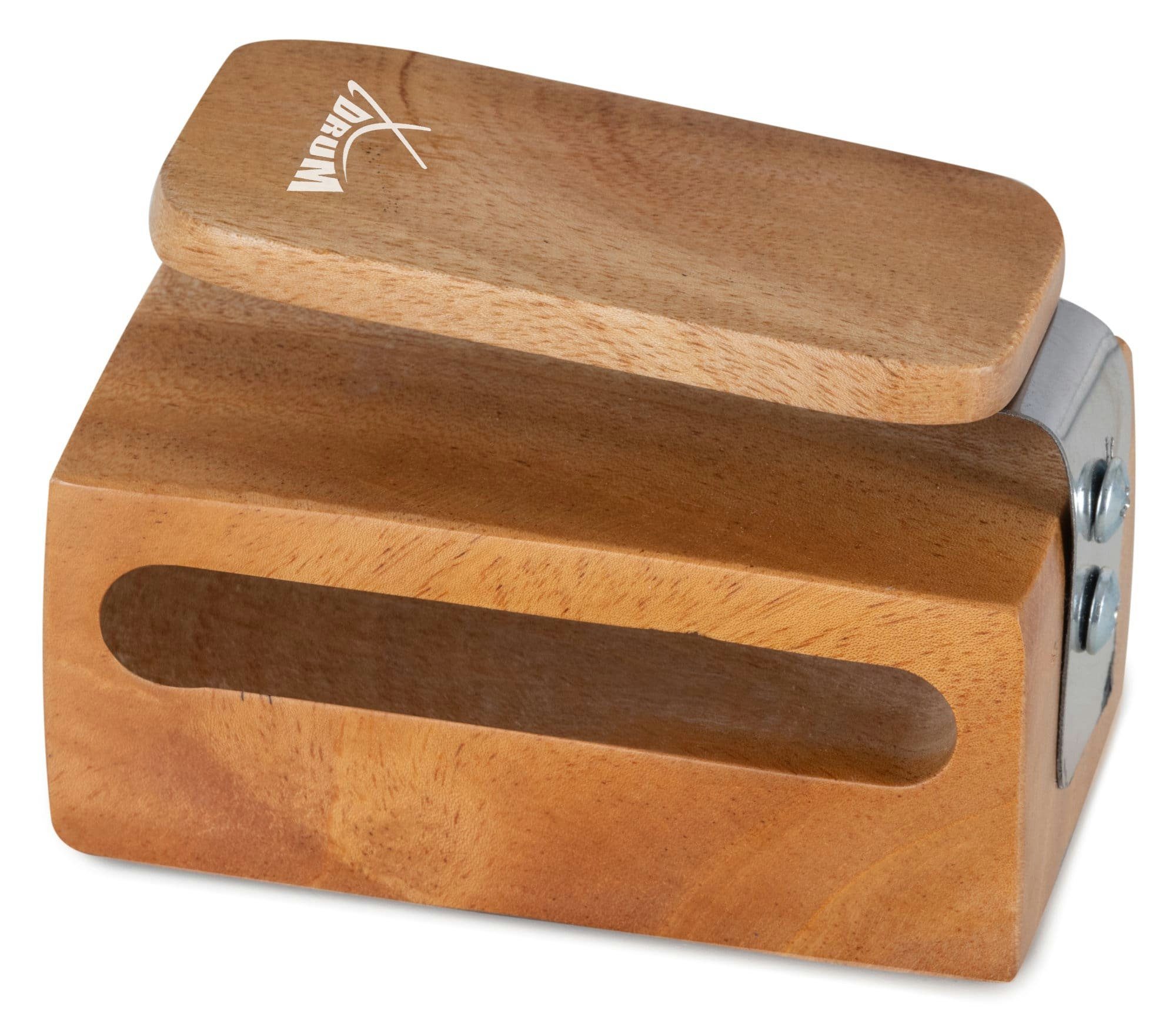 XDrum Cajon CW-S Cajon Woodblock - Montierbarer Holzblock, Sehr durchsetzungsfähiger Klang