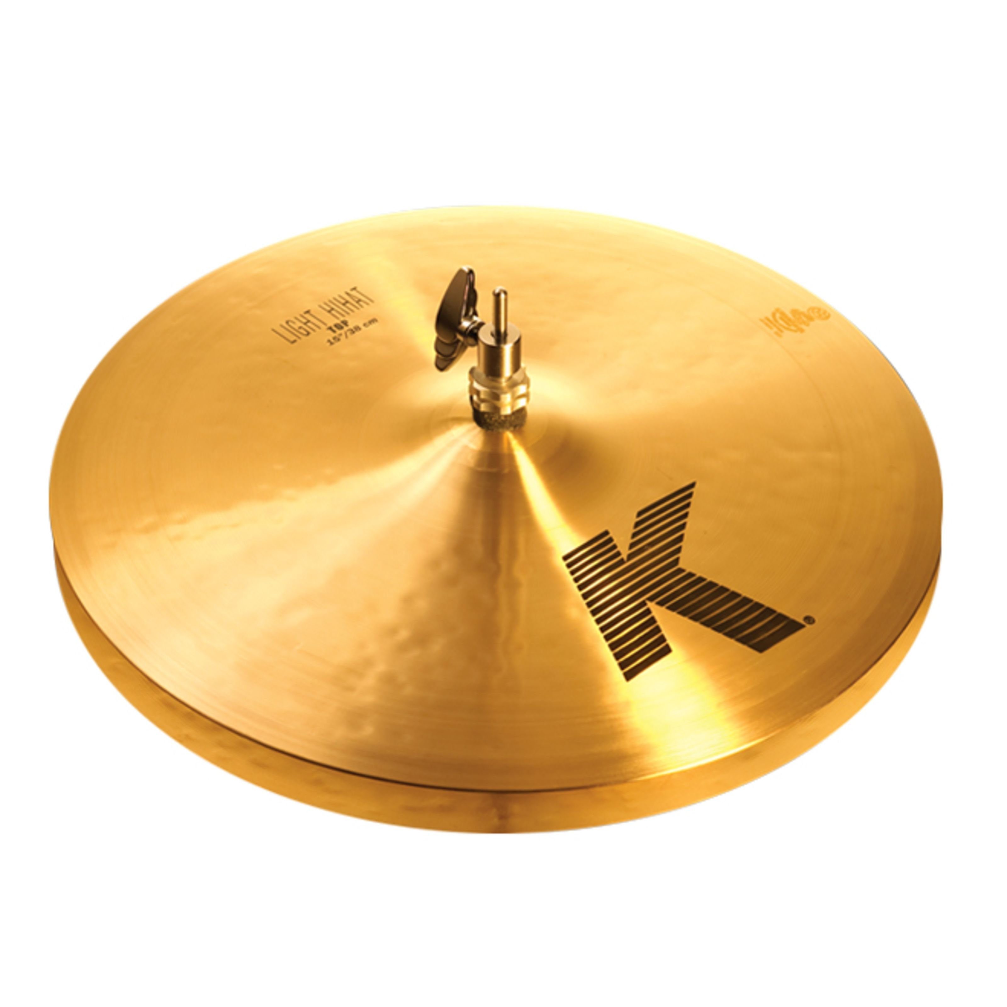 Zildjian Becken,K' Light HiHat 15" Traditional Finish, Cymbals, Hi Hats