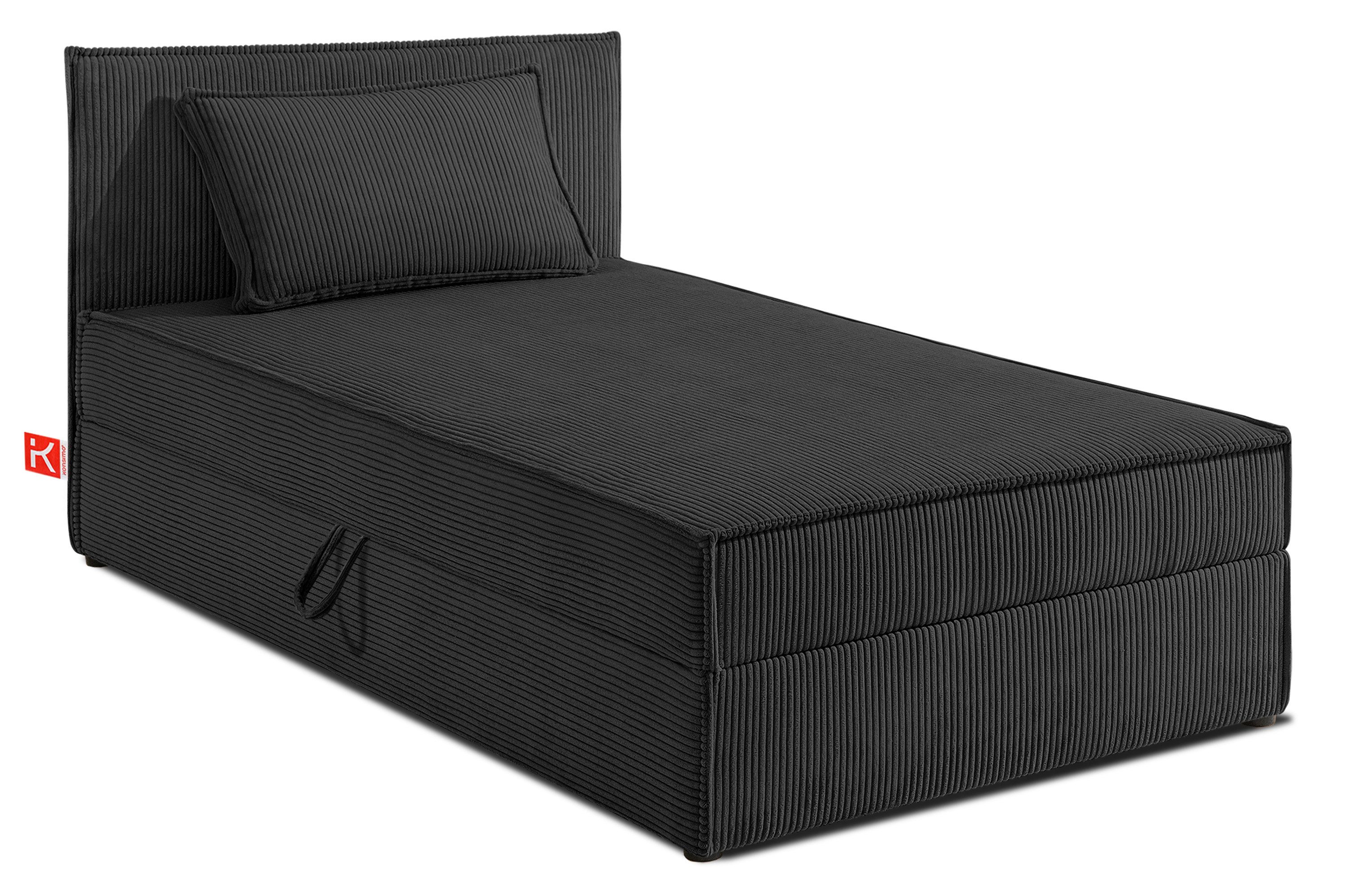 KONSIMO® Jugendbett Einzelbett, Polsterbett ROTI, Tagesbett günstig online kaufen