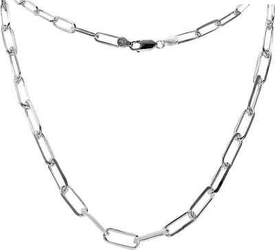 SilberDream Silberkette SilberDream Anker Kette Gliederkette 925, Halsketten (Glieder) ca. 45,8cm, 925 Sterling Silber, Farbe: silber, M
