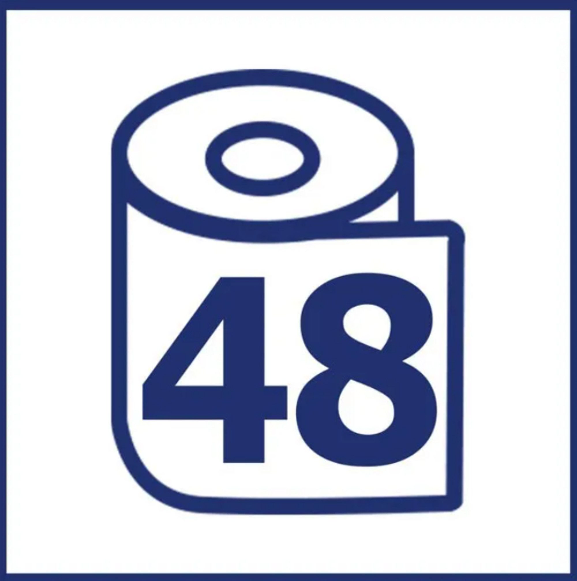 KATRIN Toilettenpapier Katrin Plus Toilettenpapier (Sparset (6x8) 48-St. Stark und strapazierfähig), Komfortables und weiches 3-lagiges Toilettenpapier