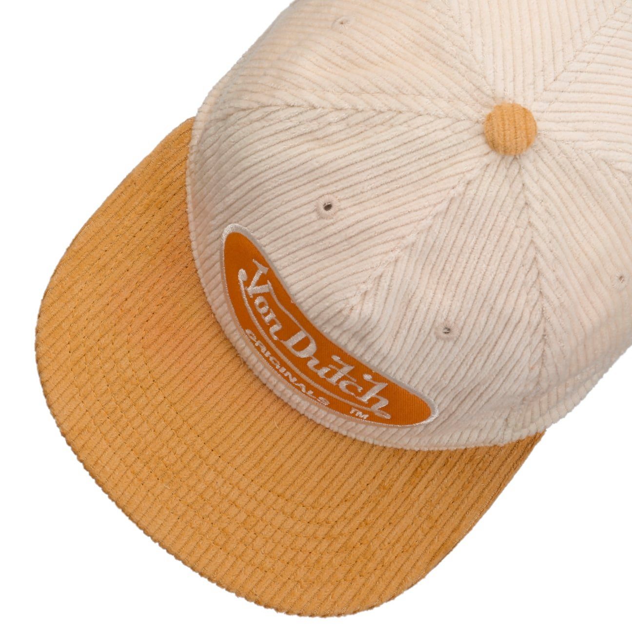 Von Dutch Baseball Cap (1-St) gelb Basecap Snapback