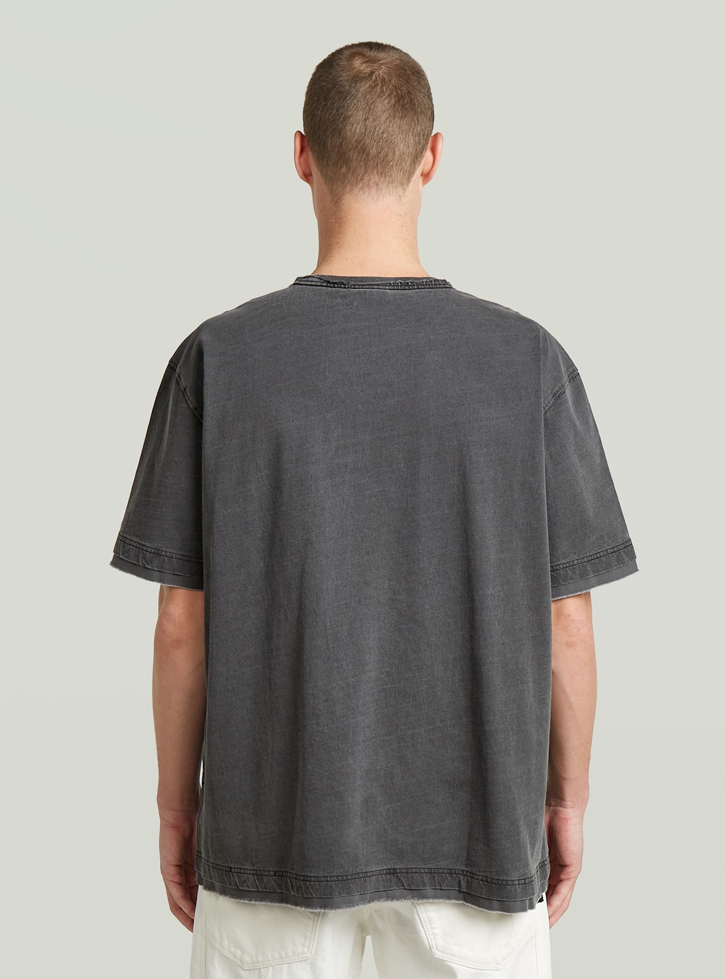 G-STAR T-Shirt Washed Distressed Relaxed T-Shirt