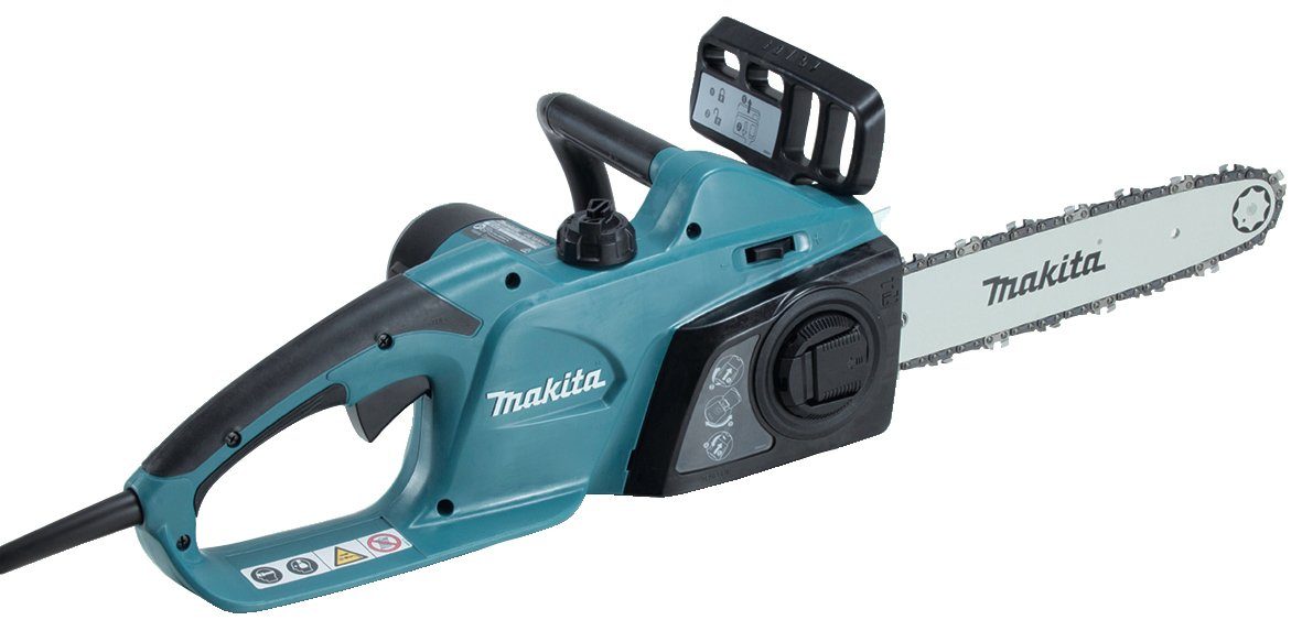 Makita Elektro-Kettensäge UC4041A, 40 cm Schwertlänge, 1.800 W, 14,5 m/s