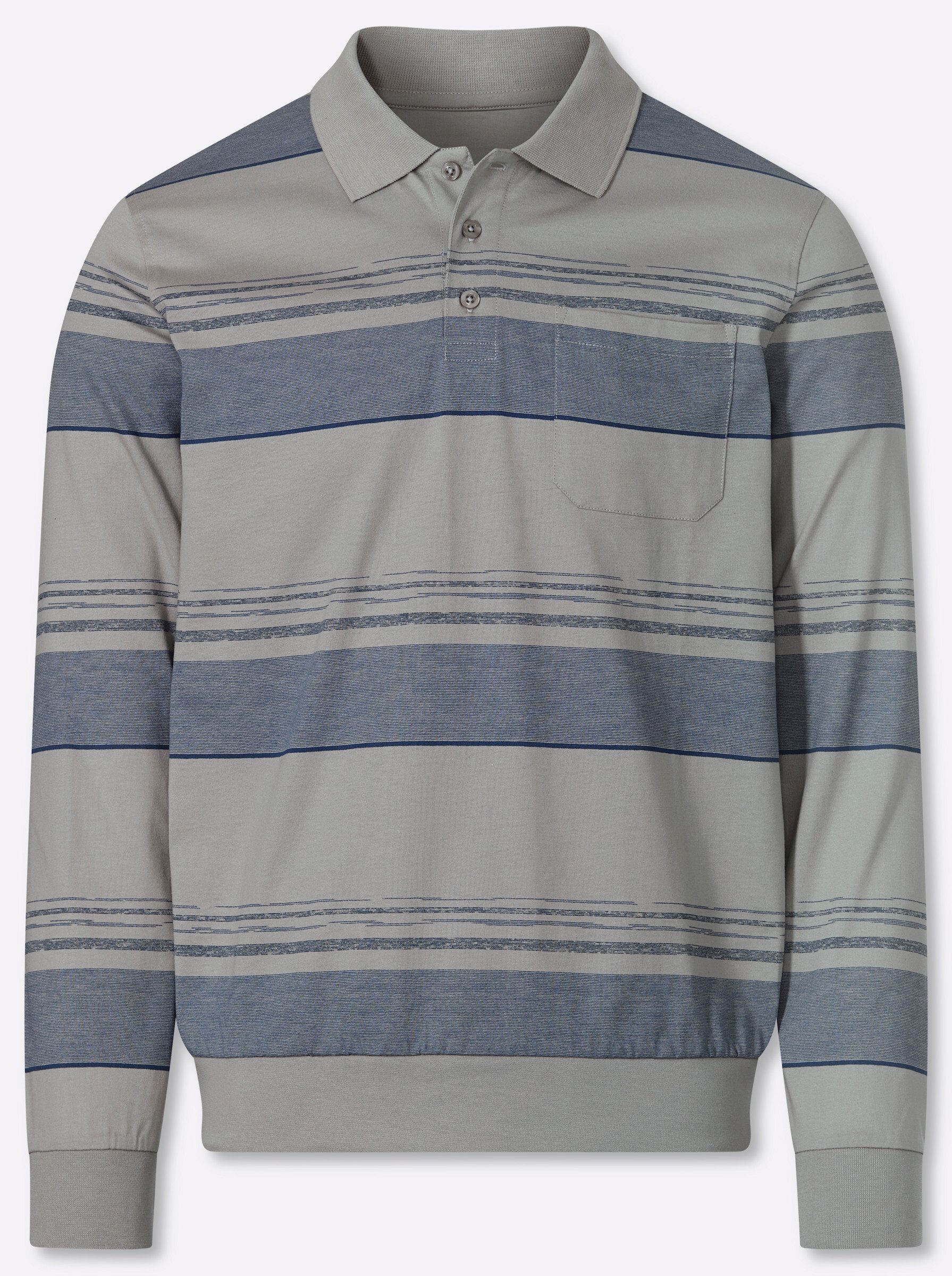 Witt T-Shirt Langarm-Poloshirt Langarm