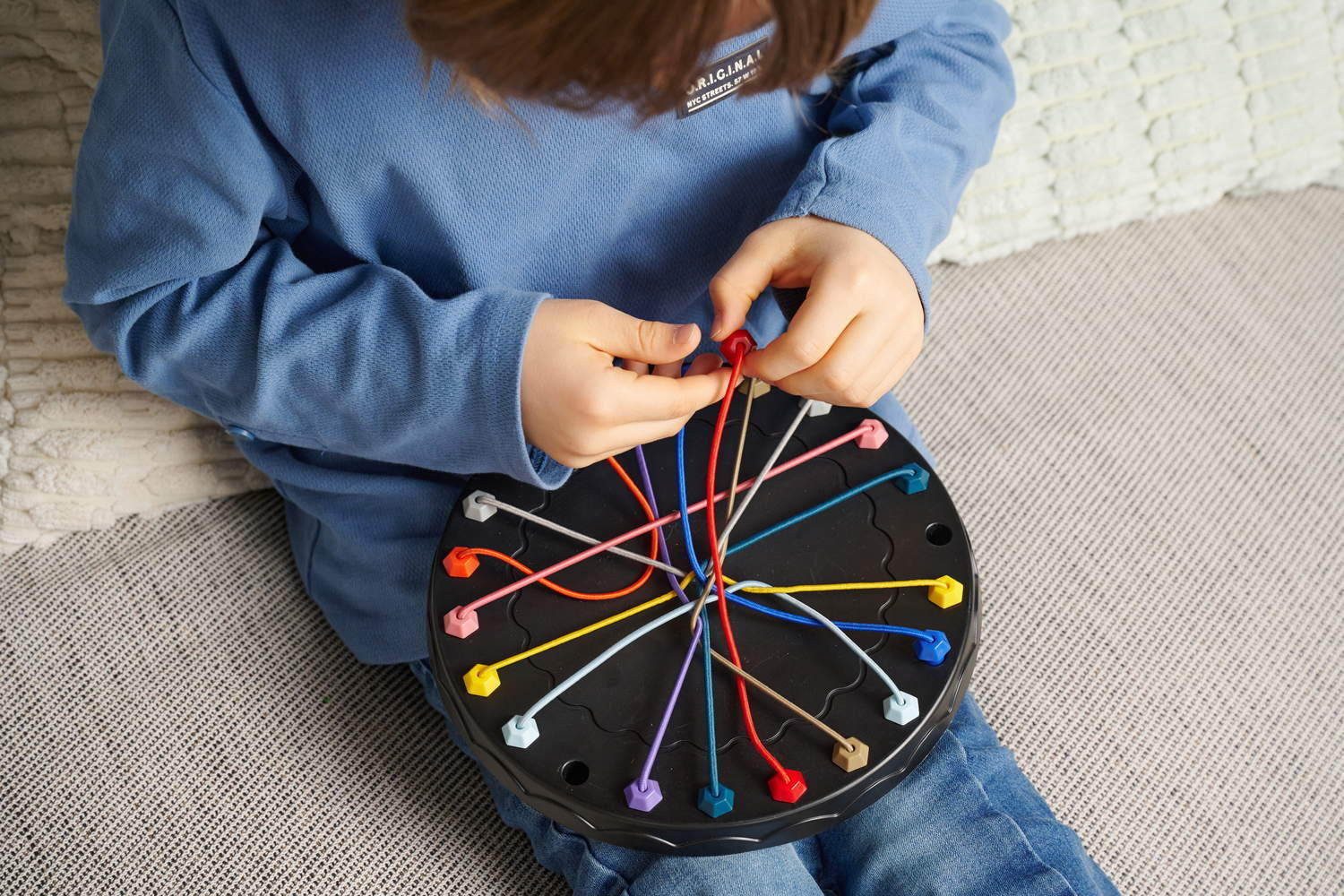 Noris Spiel Kinderspiel Logikspiel IQ Rope 606134701