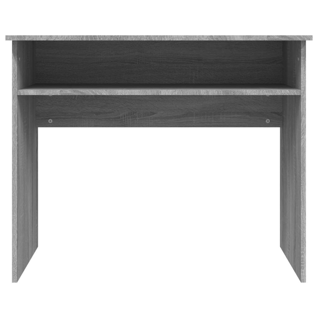 furnicato Schreibtisch Holzwerkstoff Sonoma cm 90x50x74 Grau