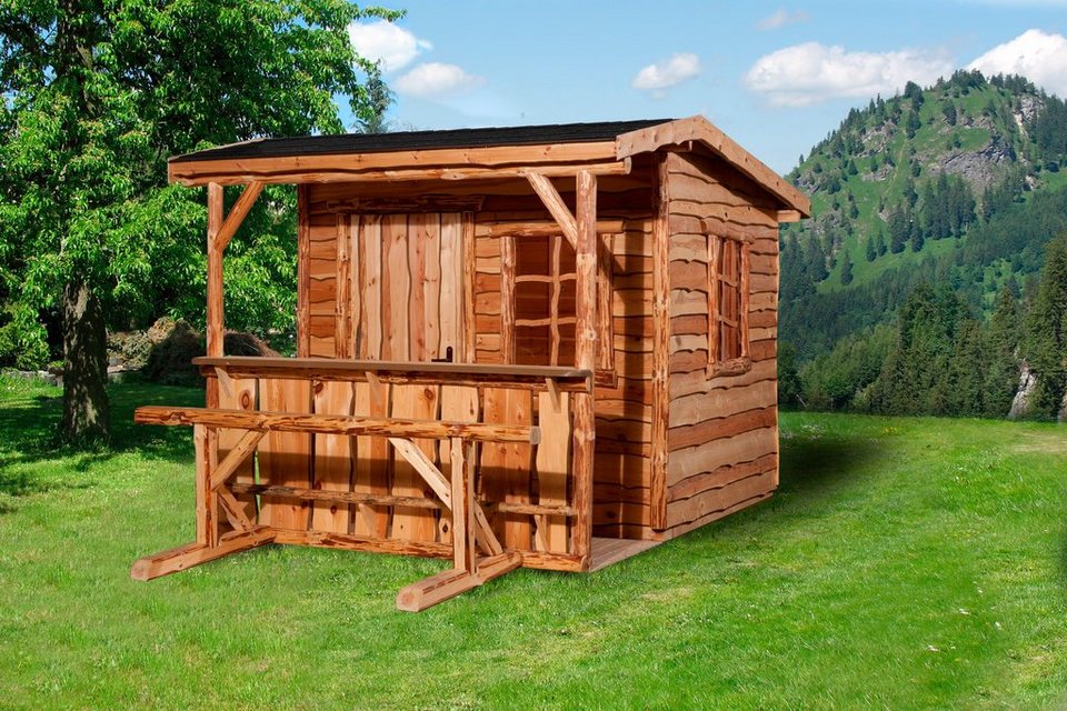 WEKA Set Gartenhaus »820A Gr.1«, BxT 287x335 cm, inkl