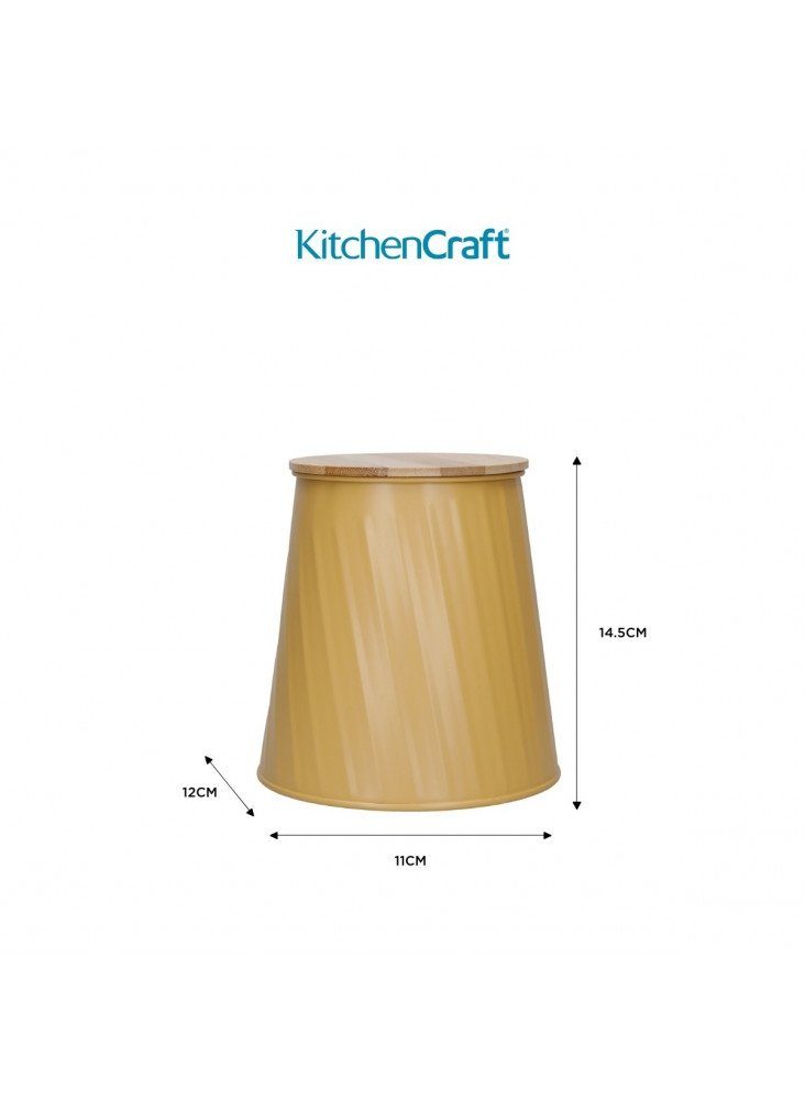 Vorratsdose Vorratsbehälter KitchenCraft Frischhaltedosen gelb Set Kitchencraft Vorratsdose