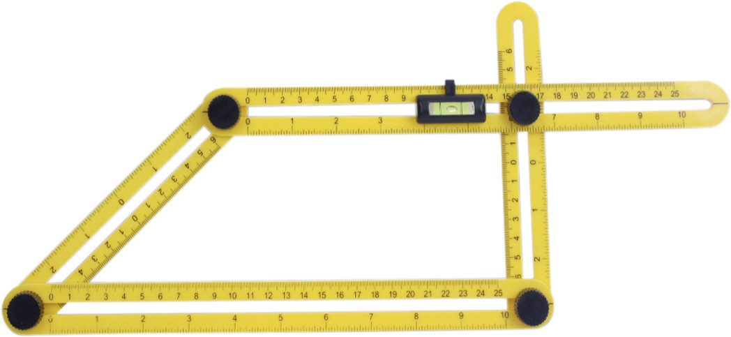 Wasserwaage Universalschablone Templater mit Wasserwaage