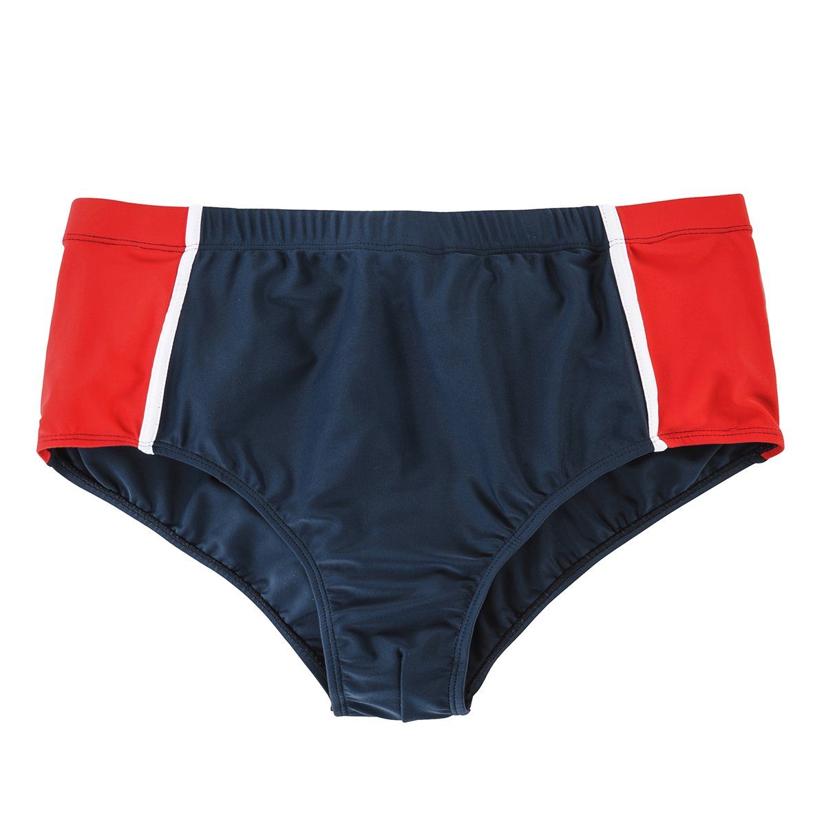 Badehose Badehose blau-rot Abraxas ABRAXAS Herren Größen Große