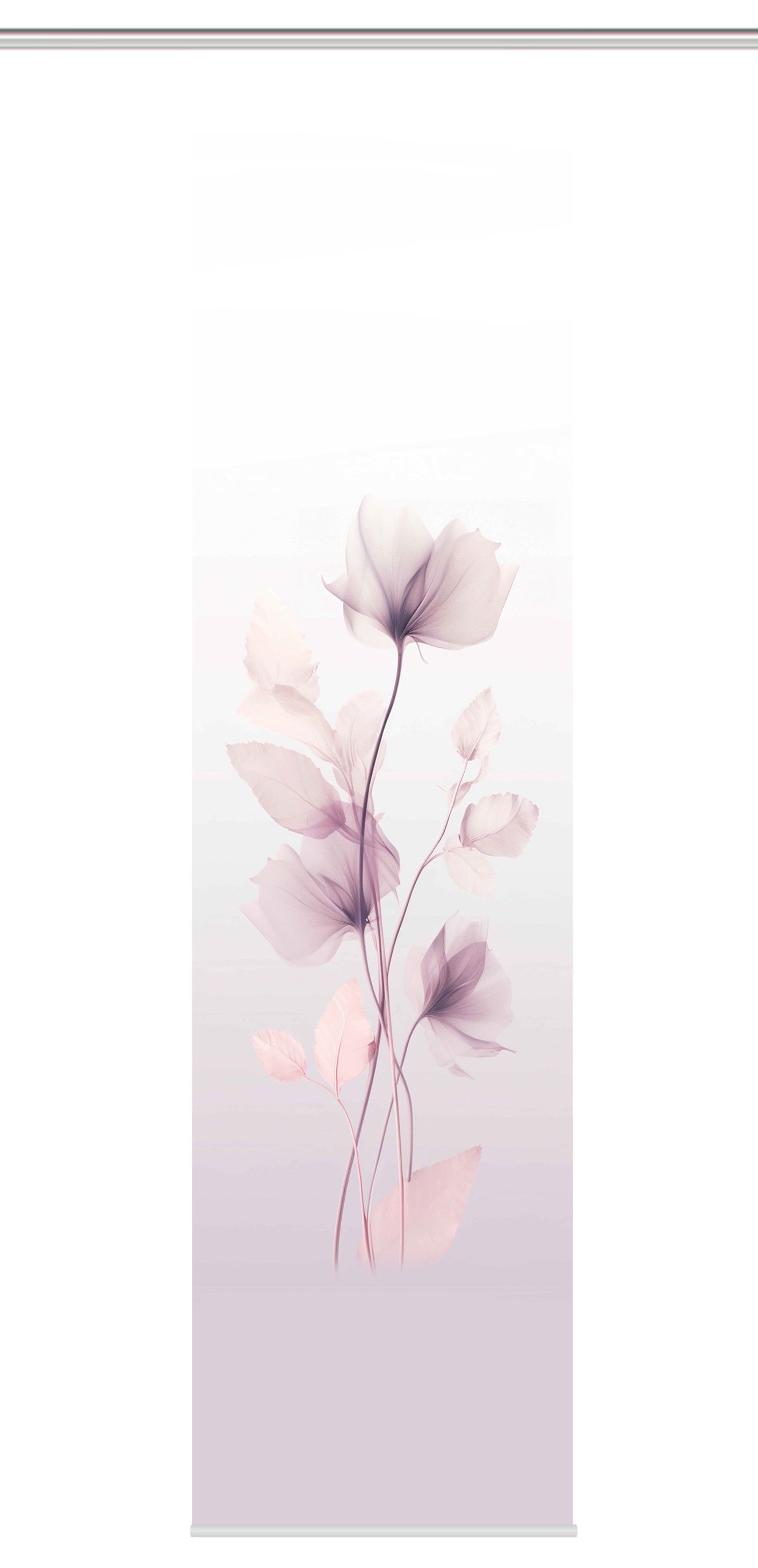 HOME WOHNIDEEN Schiebegardine Schiebegardine BEREKUA, Seidenoptik, 245x60 c günstig online kaufen