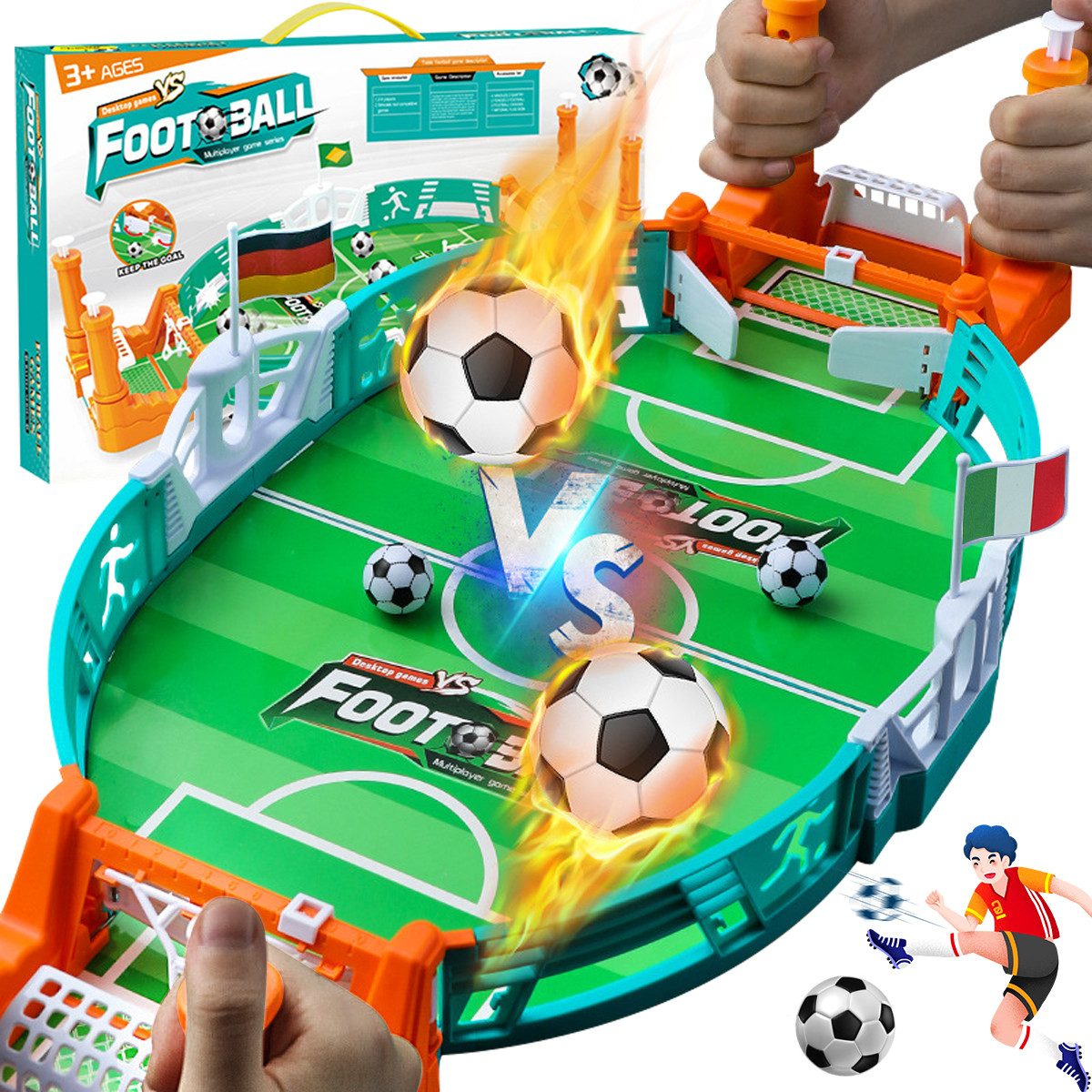 Avisto Spieltisch Interaktives Tischfußballspiel Mini-Tischkicker Kickertisch Kinder Kit, (Party Tischkicker Spielzeug), Geschenk Tisch Fußball Desktop Spielzeug für Kinder