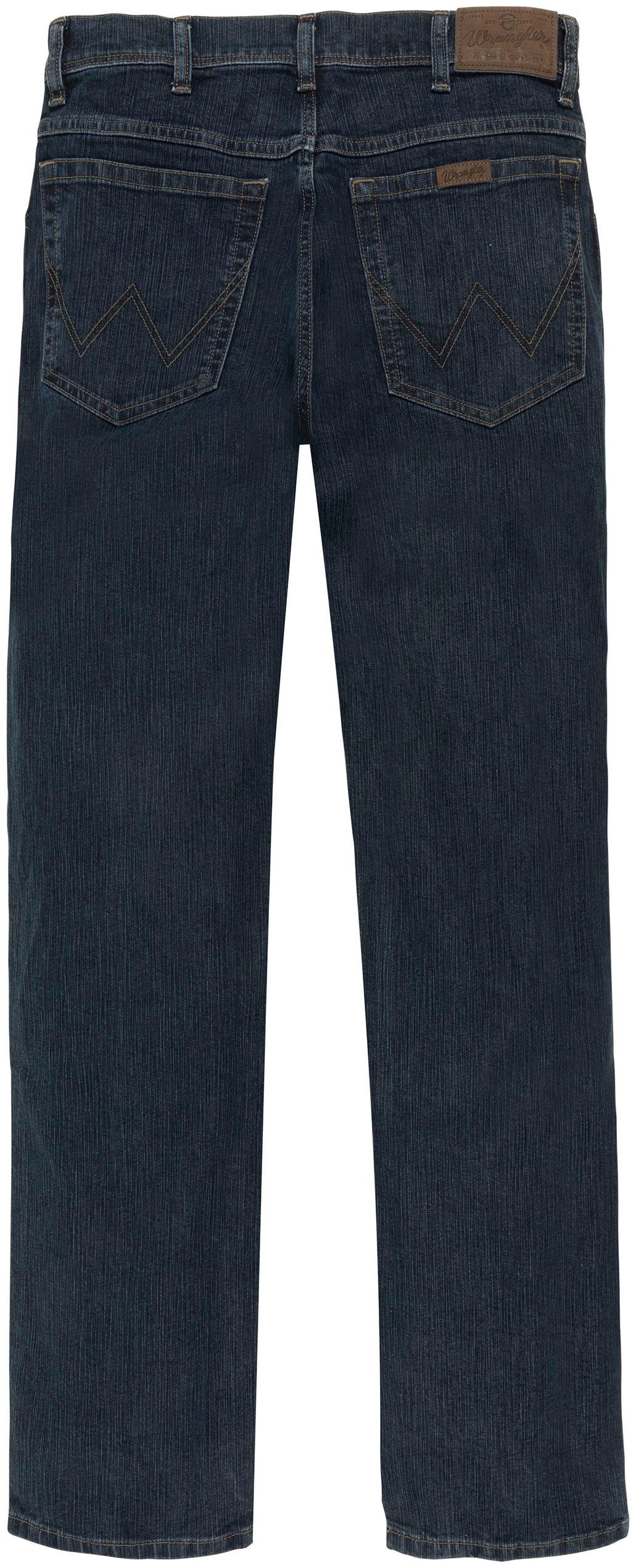 Stretch-Jeans Wrangler dark-stone