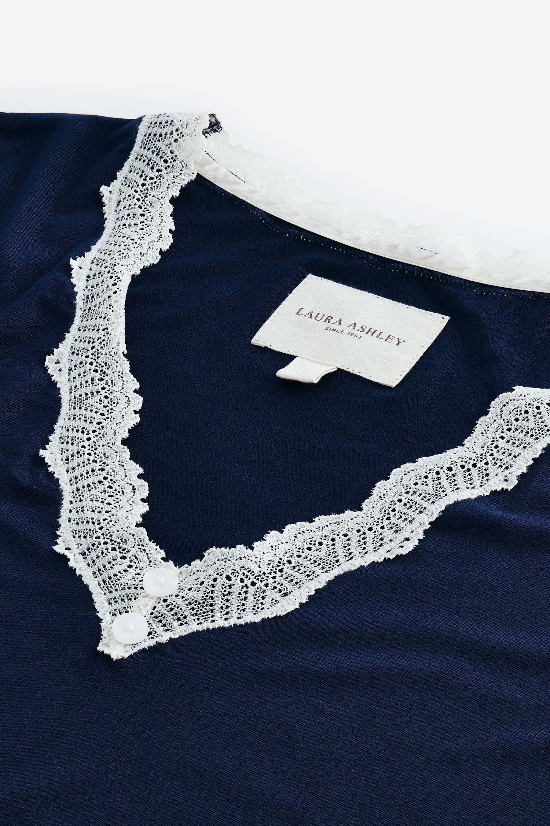 LAURA ASHLEY Nachthemd Laura Ashley Schlaf-T-Shirt mit Modal (1-tlg) günstig online kaufen