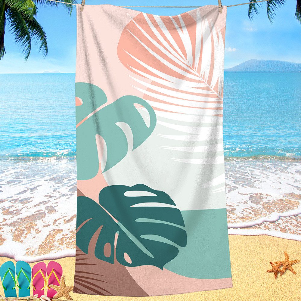 wohnTRAUM24 Strandtuch Strandtuch Mikrofaser Saunatuch Handtuch günstig online kaufen