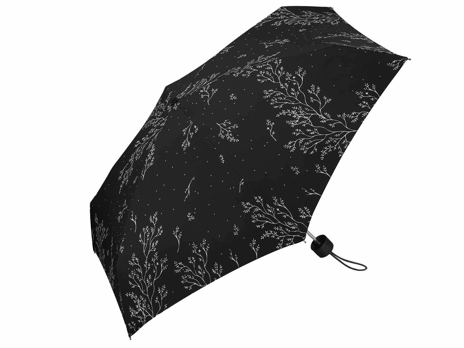 Pierre Cardin Langregenschirm Taschenschirm, leicht schwarz