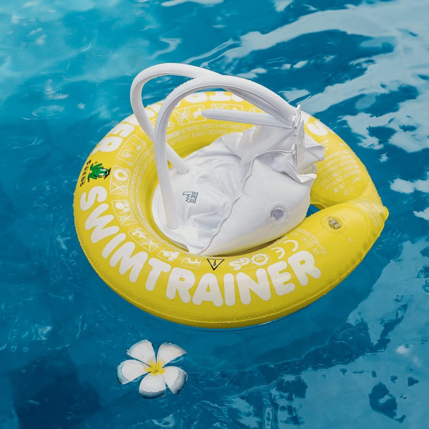 Freds Swim Academy Schwimmhilfe 10330 - Schwimm-Trainer Classic (gelb), ab 4 Jahren