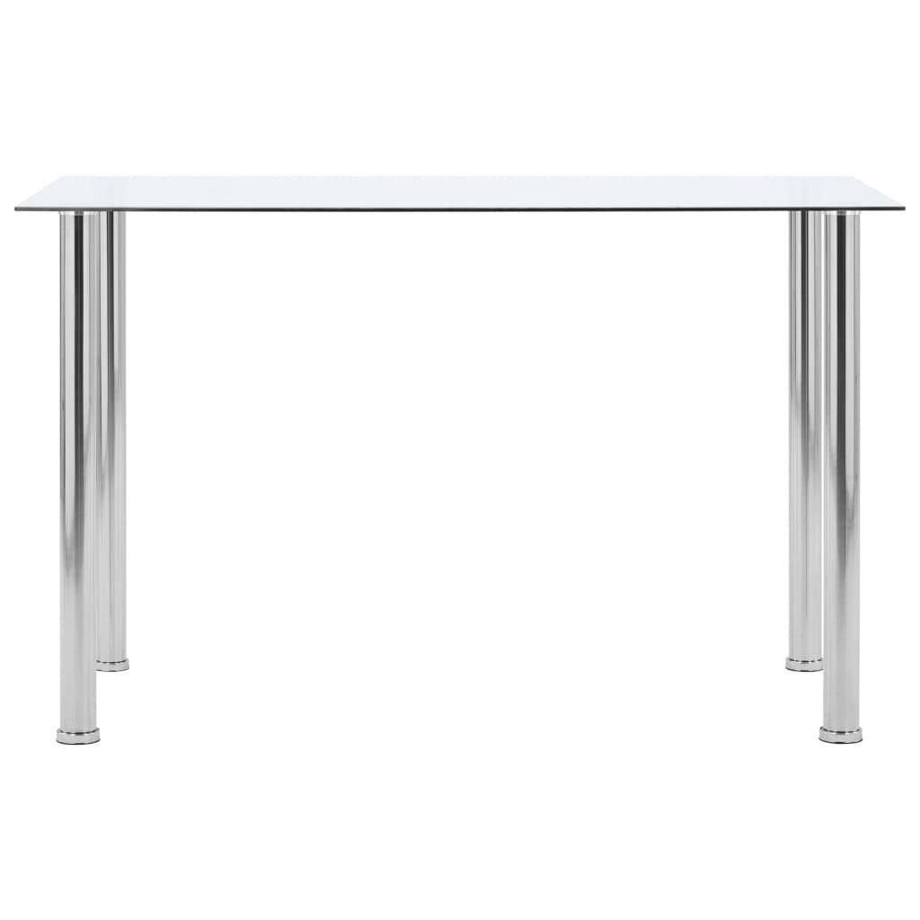 furnicato Esstisch Transparent 120 x 60 günstig online kaufen