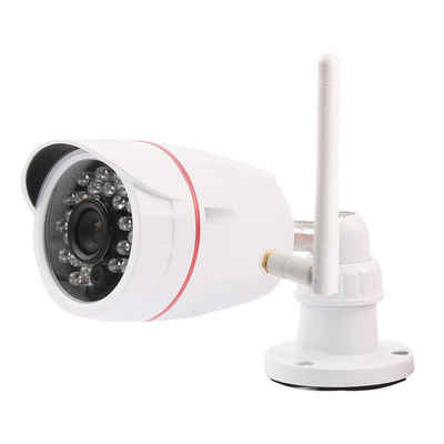 OLYMPIA OFFICE 5929 Überwachungskamera (IP Kamera, Outdoor, Alarmanlage, Infrarot, LED, Nachtsicht, Wandmontage)