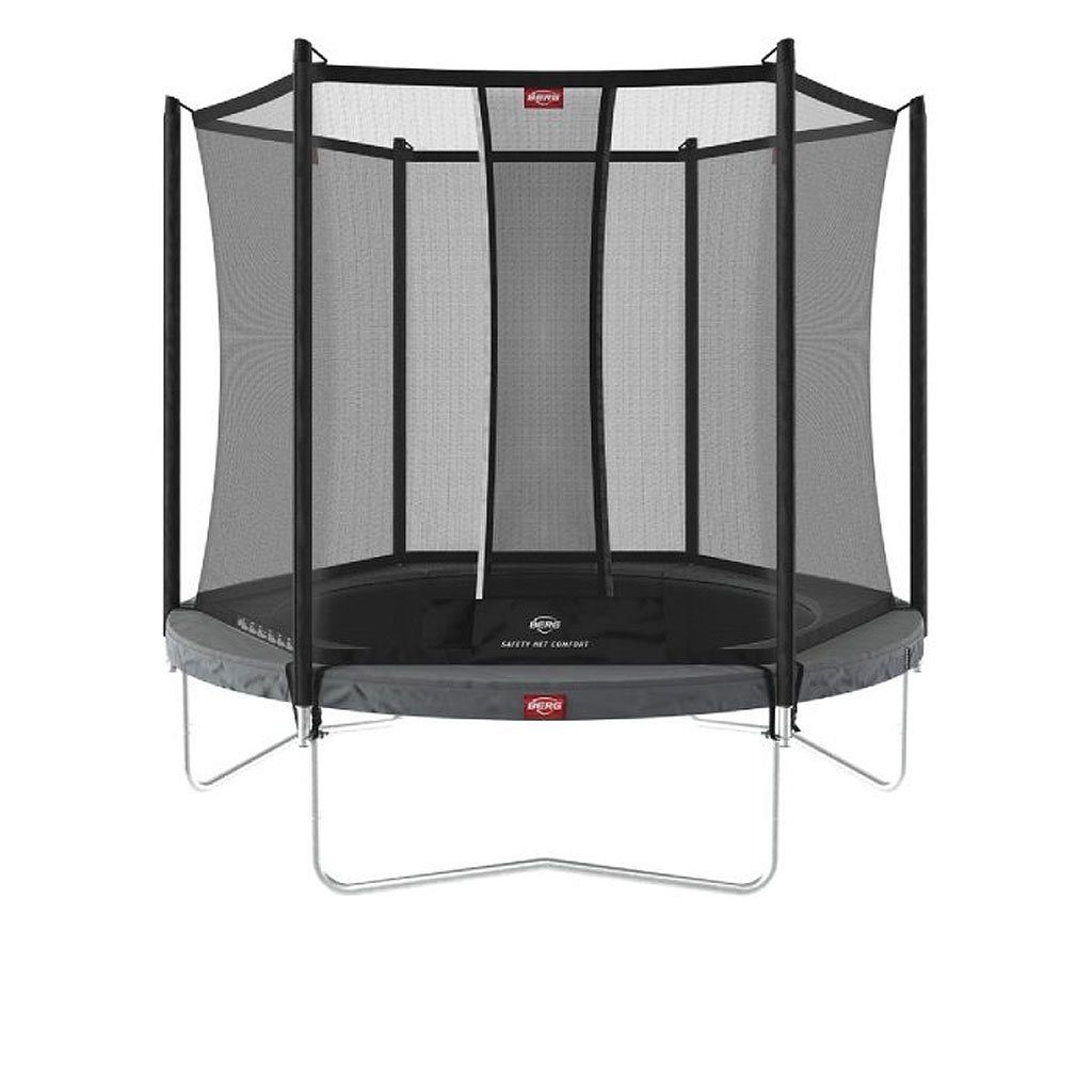 Favorit BERG Sicherheitsnetz mit rund Gartentrampolin grau Comfort cm Berg Trampolin 330