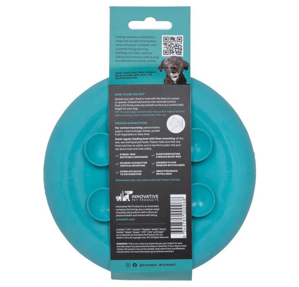 Thumbnail - LickiMat Futternapf UFO turquoise