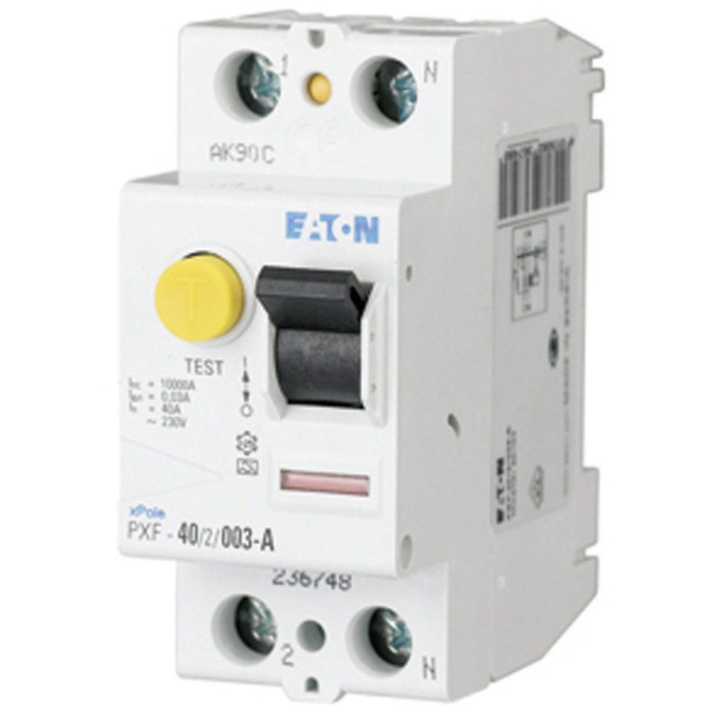 Sicherheitsrelais Eaton 236744 PXF-25/2/003-A FI-Schutzschalter A 2polig 25 A 0.03 A