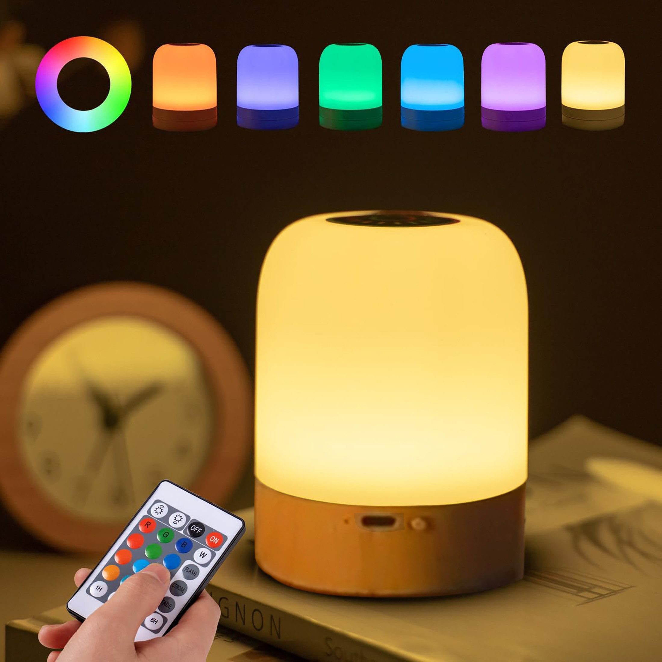 OYLCDI LED Nachttischlampe Touch-Lampe,tragbare Tisch-Nachttischlampen mit günstig online kaufen