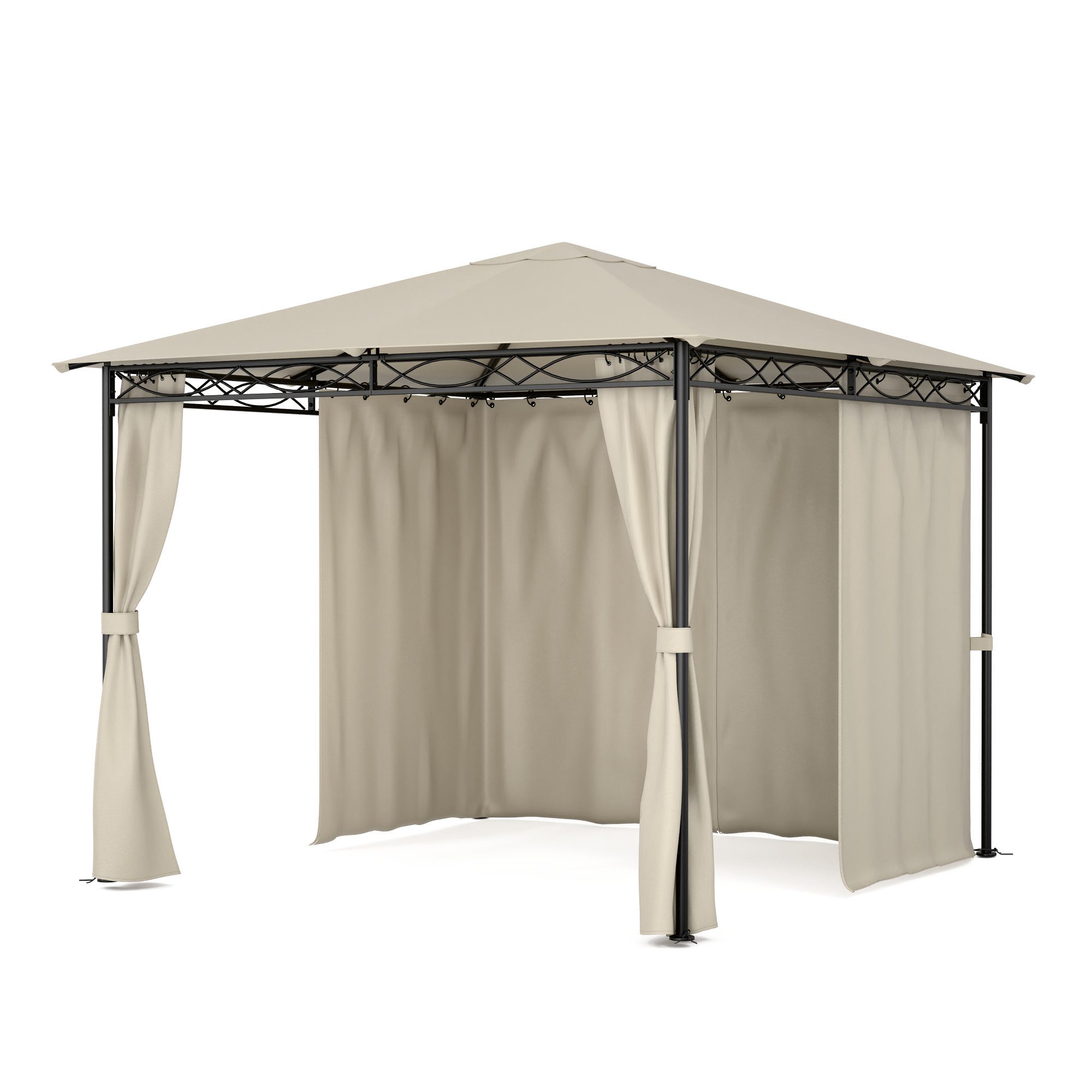 blumfeldt Pavillon Mondo 3x3, (Set), Pergola günstig online kaufen