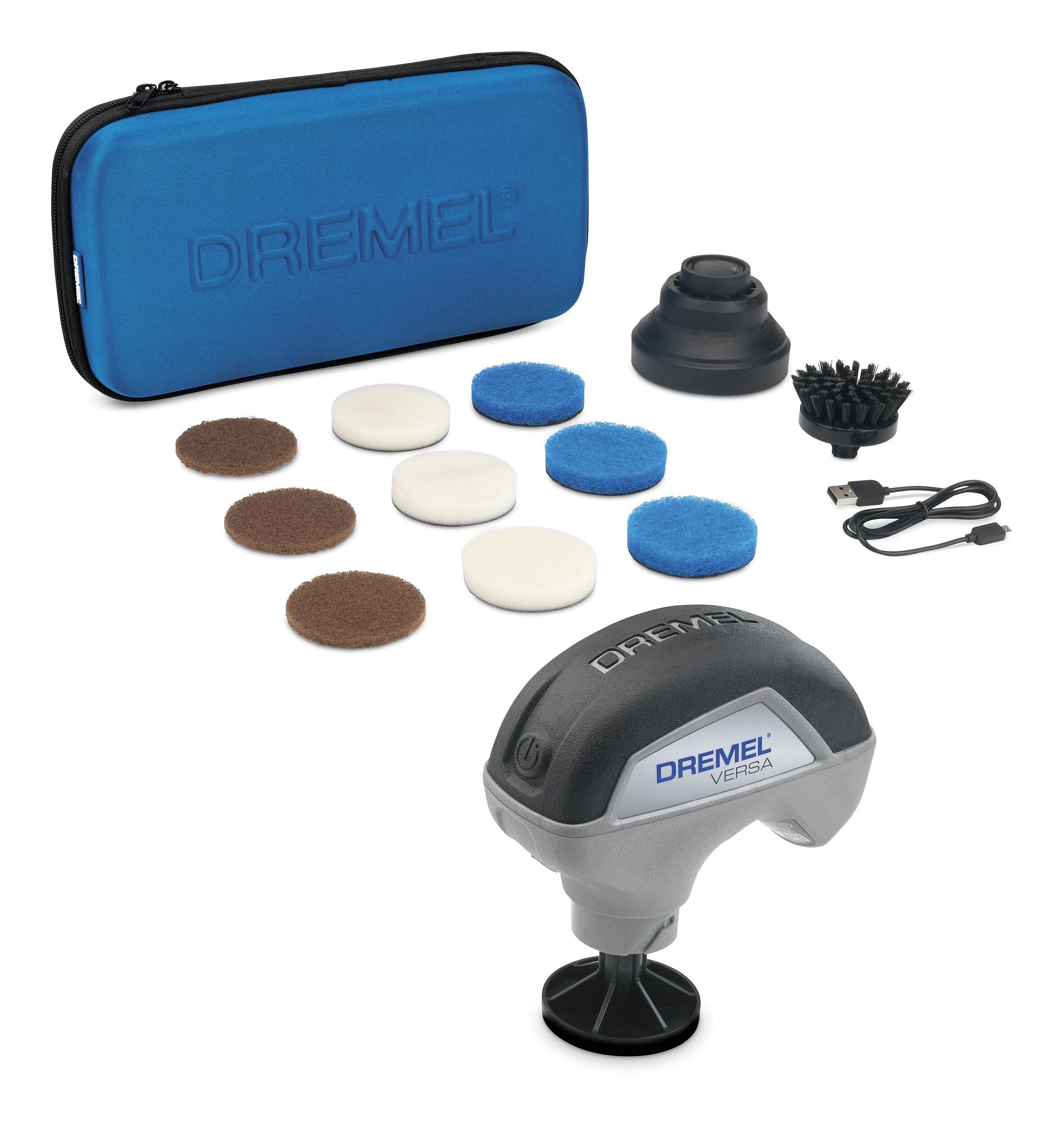 DREMEL Akku-Oberflächenbürste, Versa PC10-1/10 Multifunktionsreinigungswerkzeug Schrubber