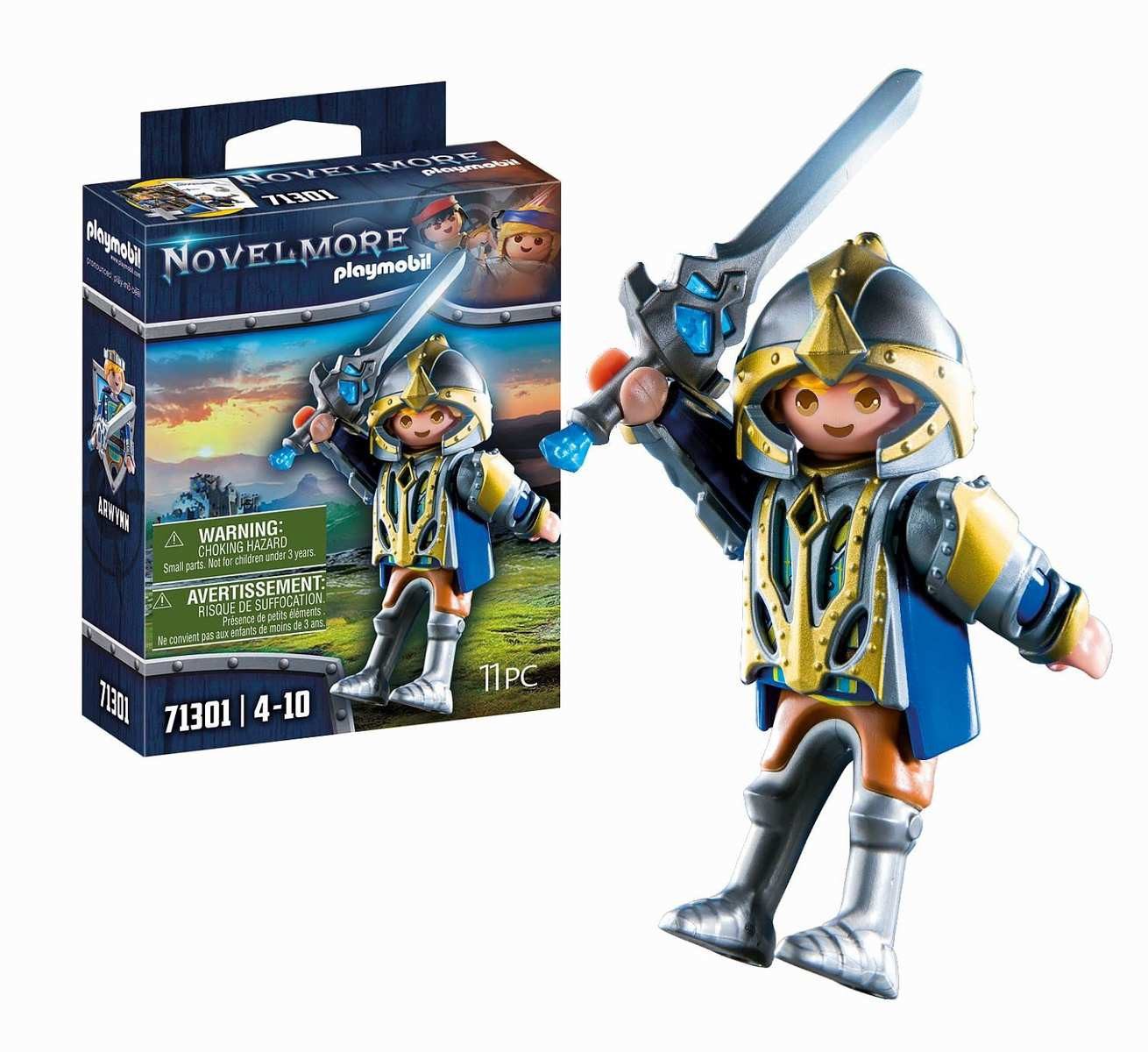 Playmobil® PLAYMOBIL Novelmore 71301 Novelmore Arwynn mit Invincibus ab 4 Jahren Konstruktions-Spielset