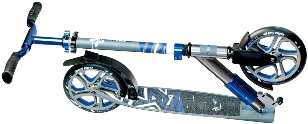 toys authentic sports Muuwmi blau & Aluminium Scooter Deluxe mm 205