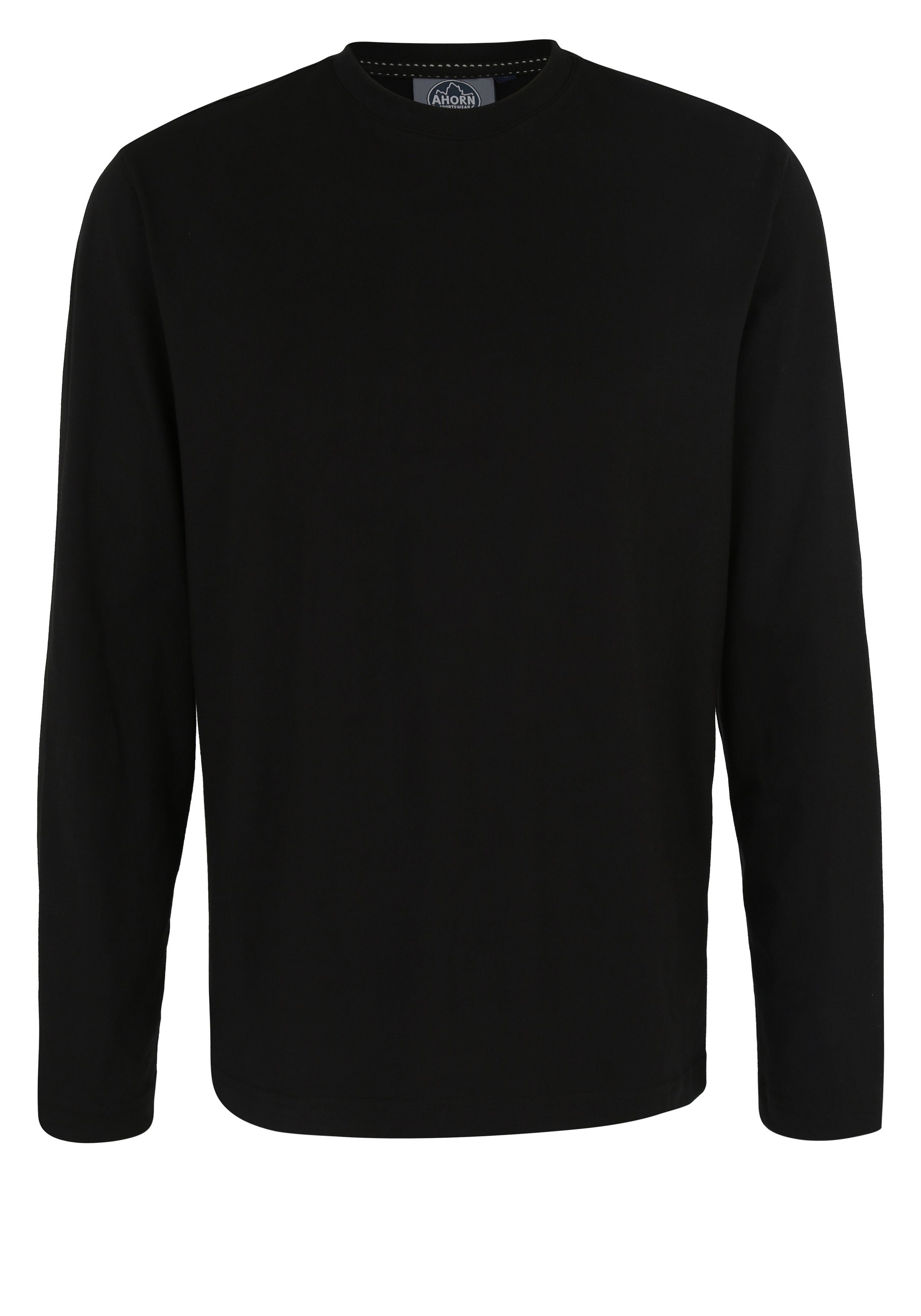 AHORN SPORTSWEAR Langarmshirt, mit modernem Rundhalsausschnitt günstig online kaufen