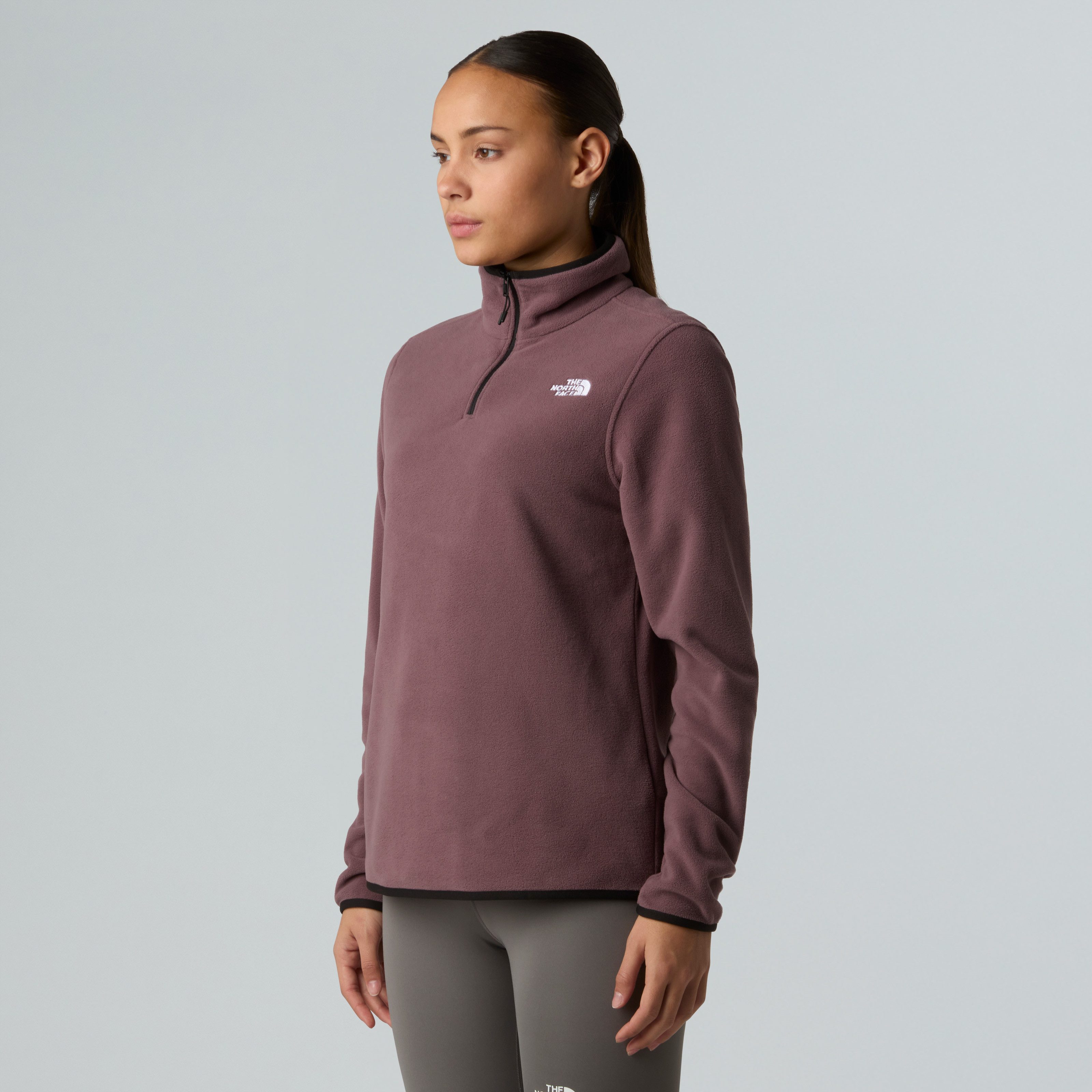 The North Face Kapuzenpullover W GLACIER FLEECE 1/4 ZIP JACKET (1-tlg) günstig online kaufen