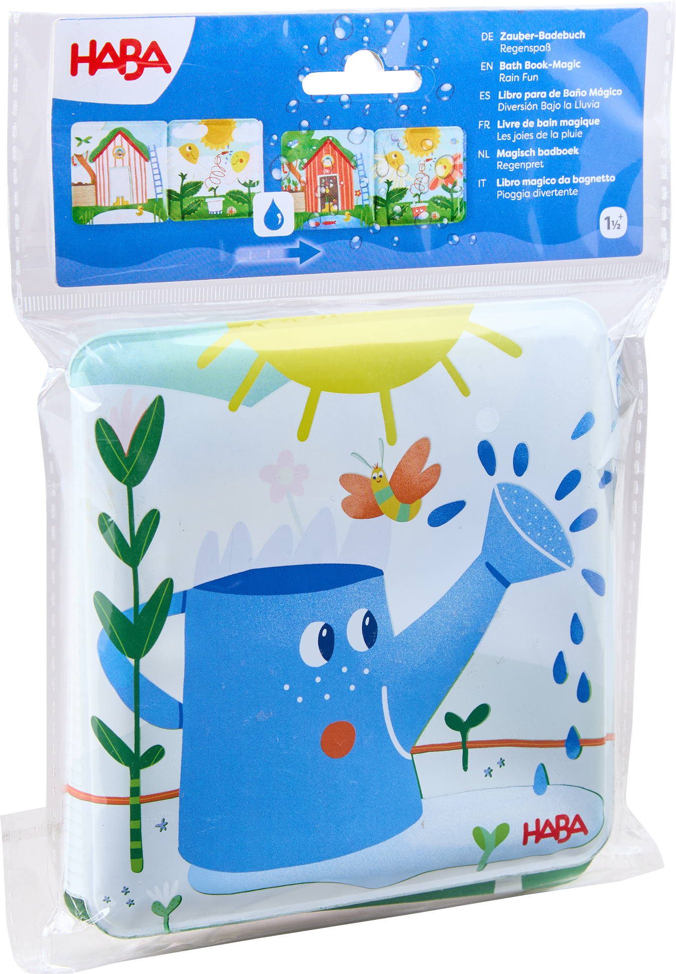 Haba Greifling Babywelt Babyspielbuch Zauber Badebuch Regen 2012342001