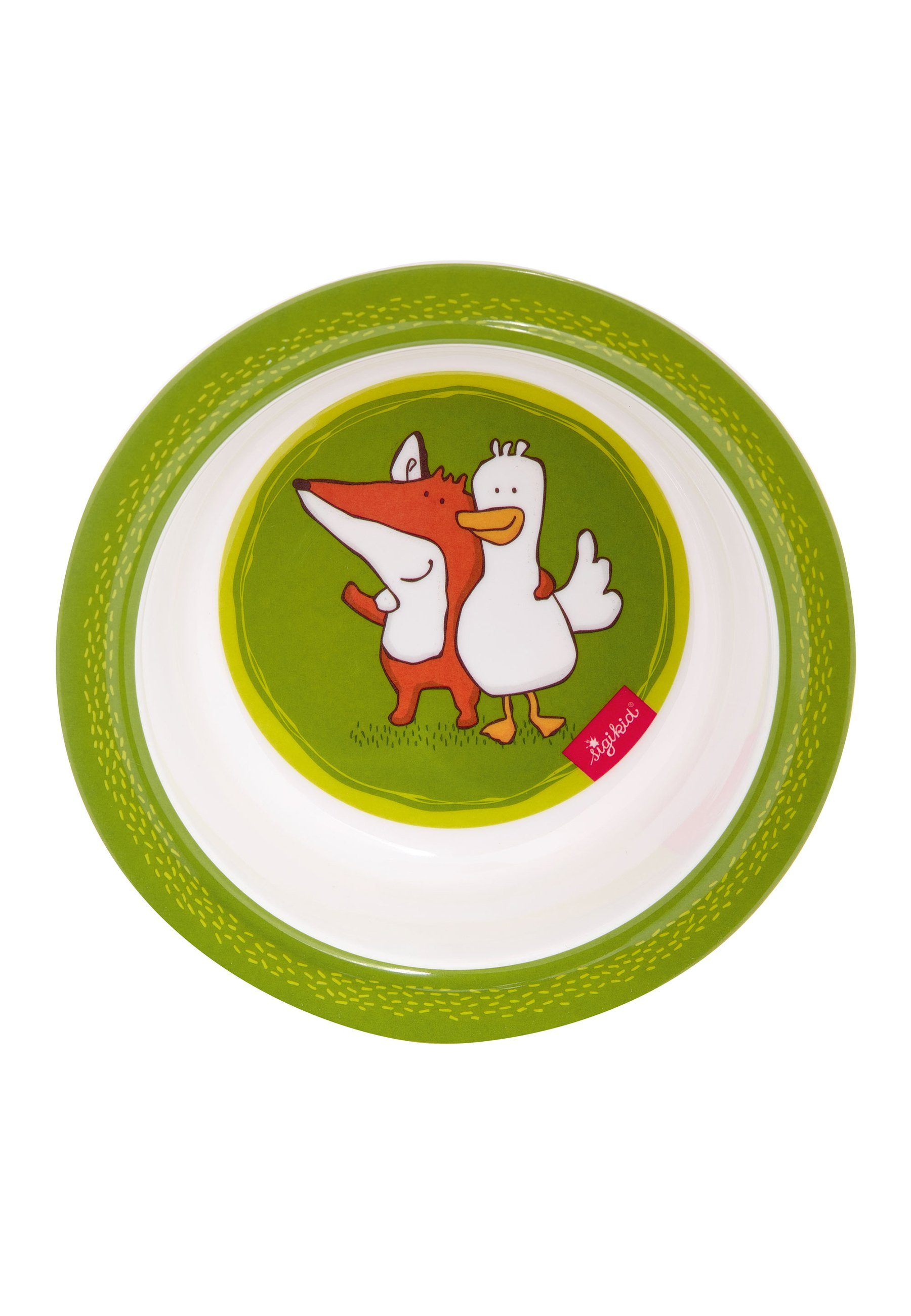Sigikid Kinderschüssel Schüssel Fuchs Forest Fox rPET, 100% rPET, Silikonring im Boden, (Schälchen, 1-tlg)