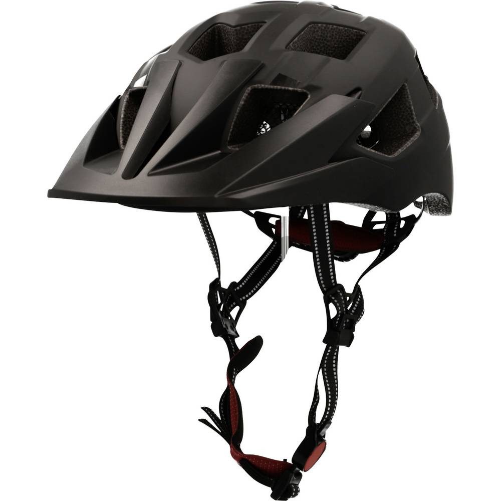 FISCHER Fahrrad Fahrradhelm MTB-Helm Schwarz Konfektionsgröße=S/M Kopfumfang=54-58 cm