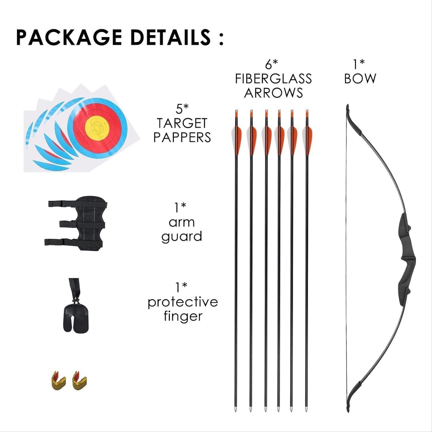 Youyijia Bogenpeitsche 40 lbs Takedown Recurvebogen – Recurve Bogen