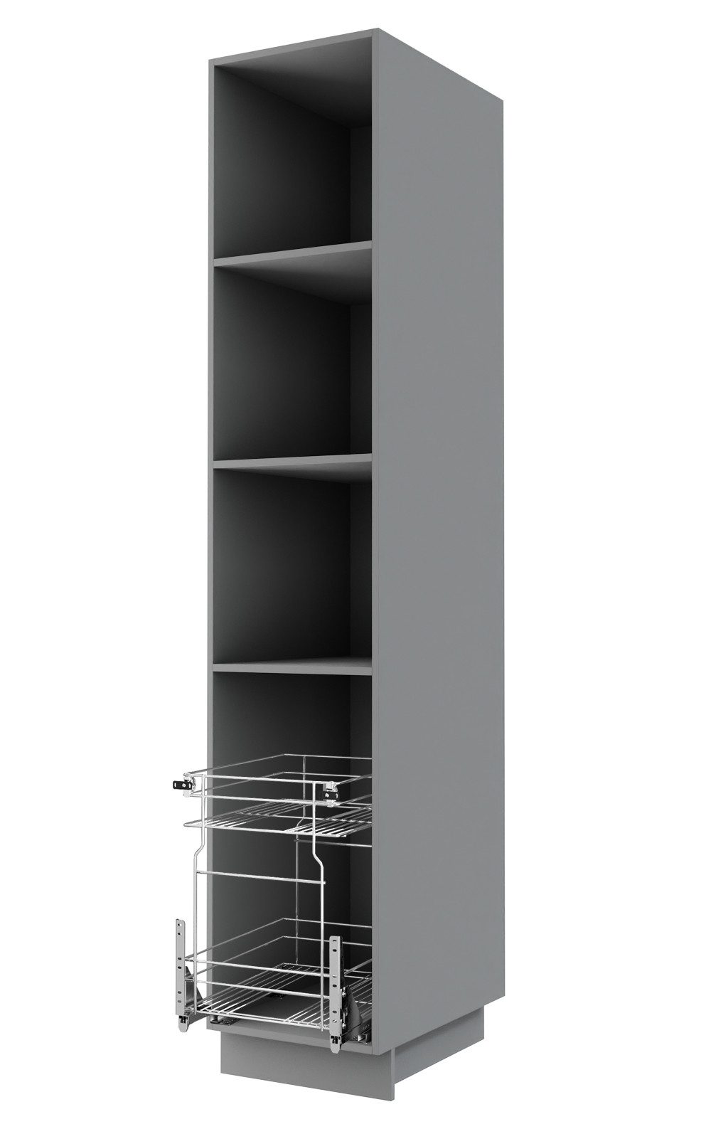 Feldmann-Wohnen Apothekerschrank Kvantum (Türscharniere mit Soft-Close-Funk günstig online kaufen