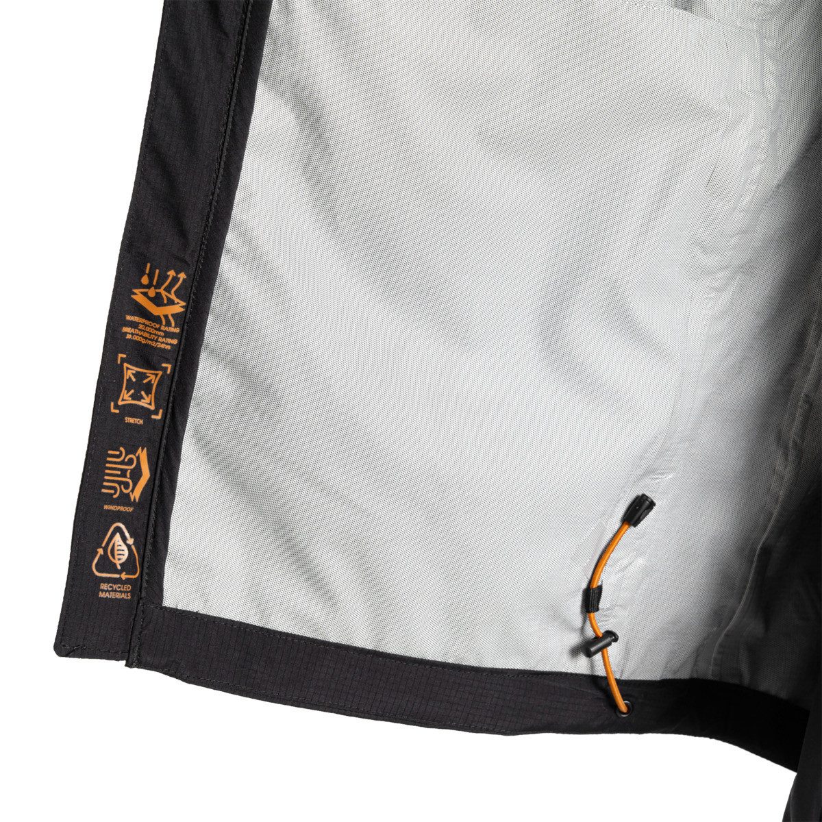 Dare2b Regenjacke Torrek Breathe Out Herren Regenmantel, Kapuze, Jacket, Anorak, Regenbekleidung