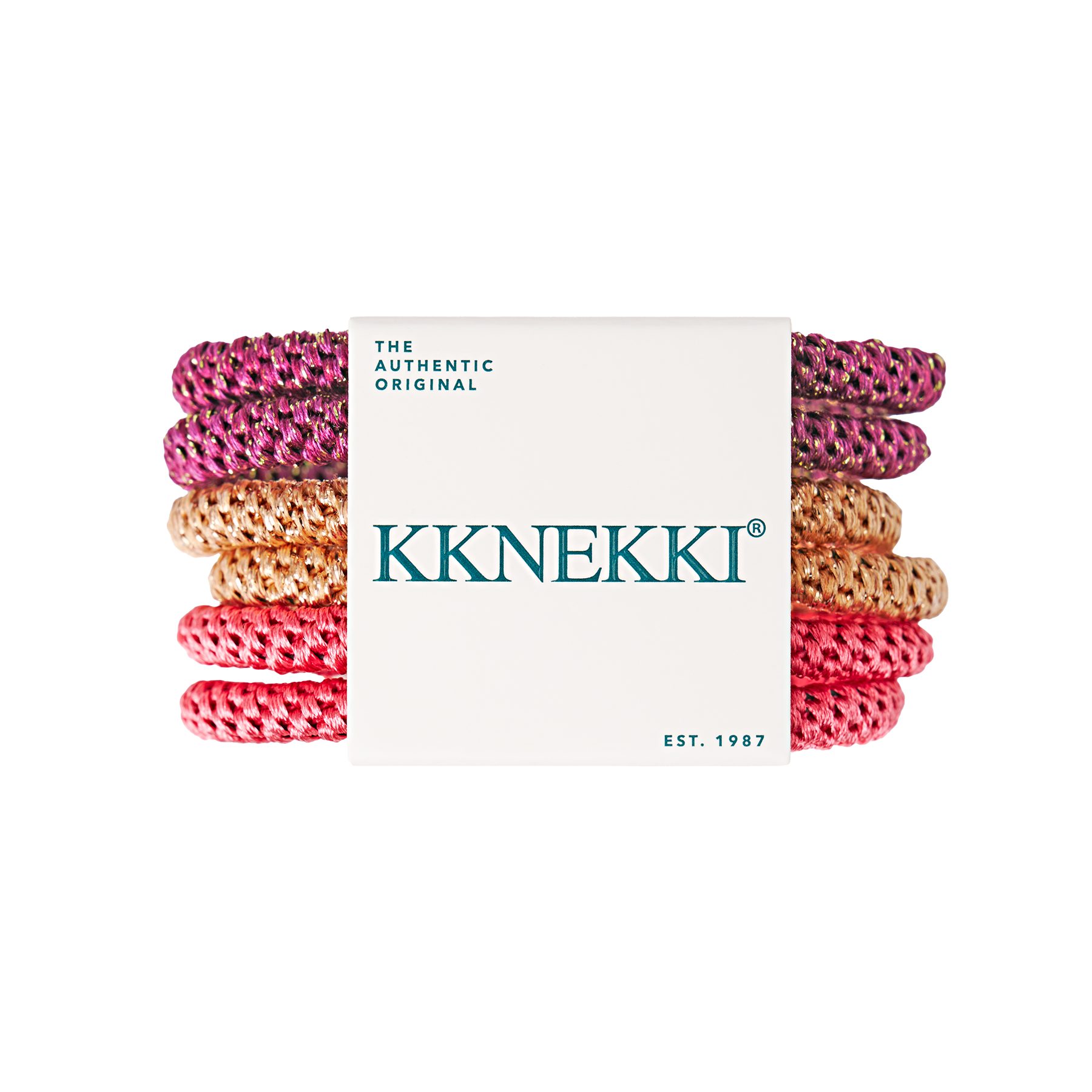 KKNEKKI Haargummi Slim Bundle - 6 Haargummis