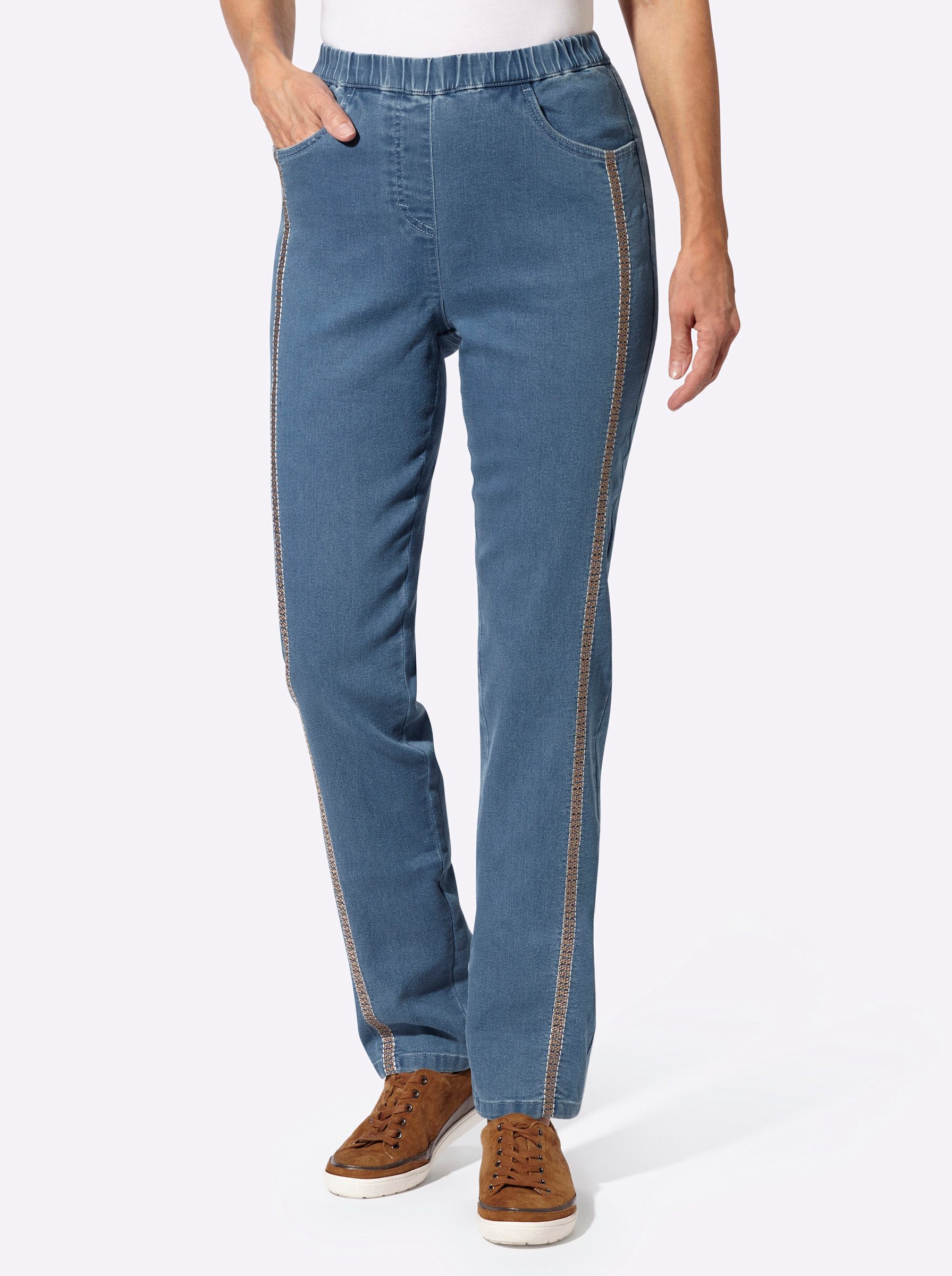 Bequeme Jeans Schlupfjeans komfortabel