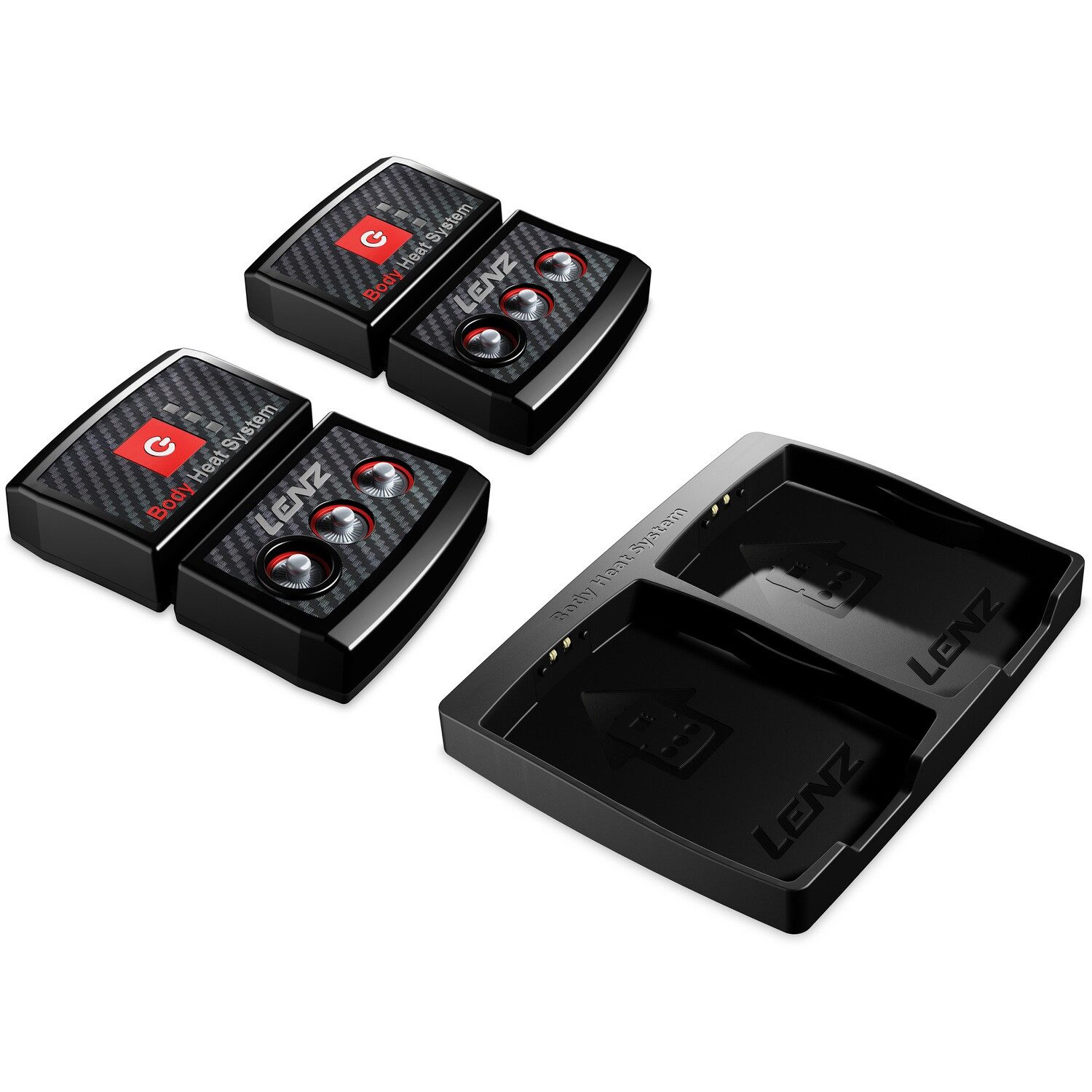 Lenz Products Lithium Pack rcB 2000 (USB), 2er-Set Akku