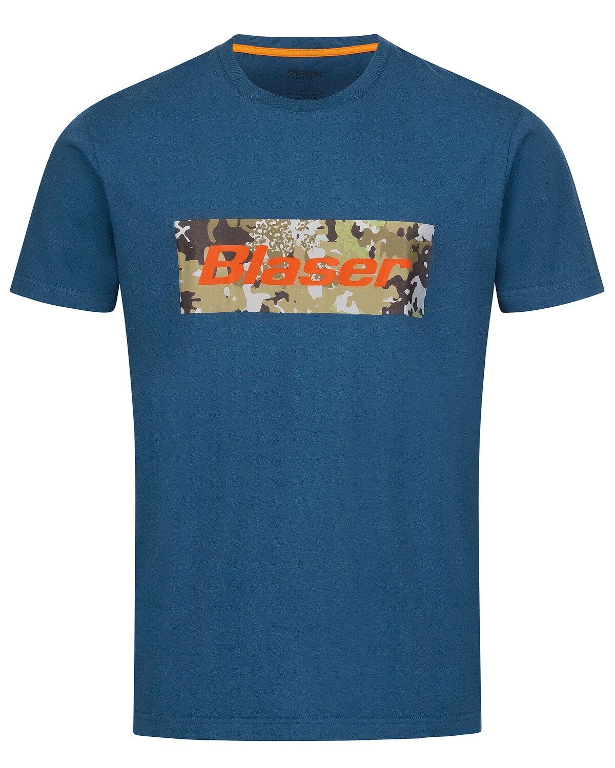 Blaser T-Shirt T-Shirt HunTec mit Logo Marine