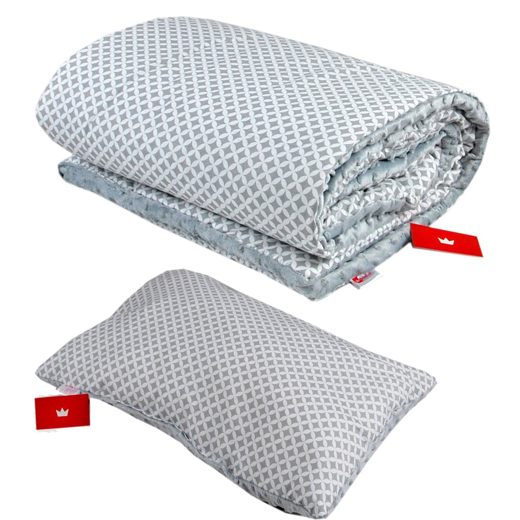 Kinderdecke BABYLUX Kuscheldecke 100 x 150 cm Babydecke Kinderdecke MINKY XXL