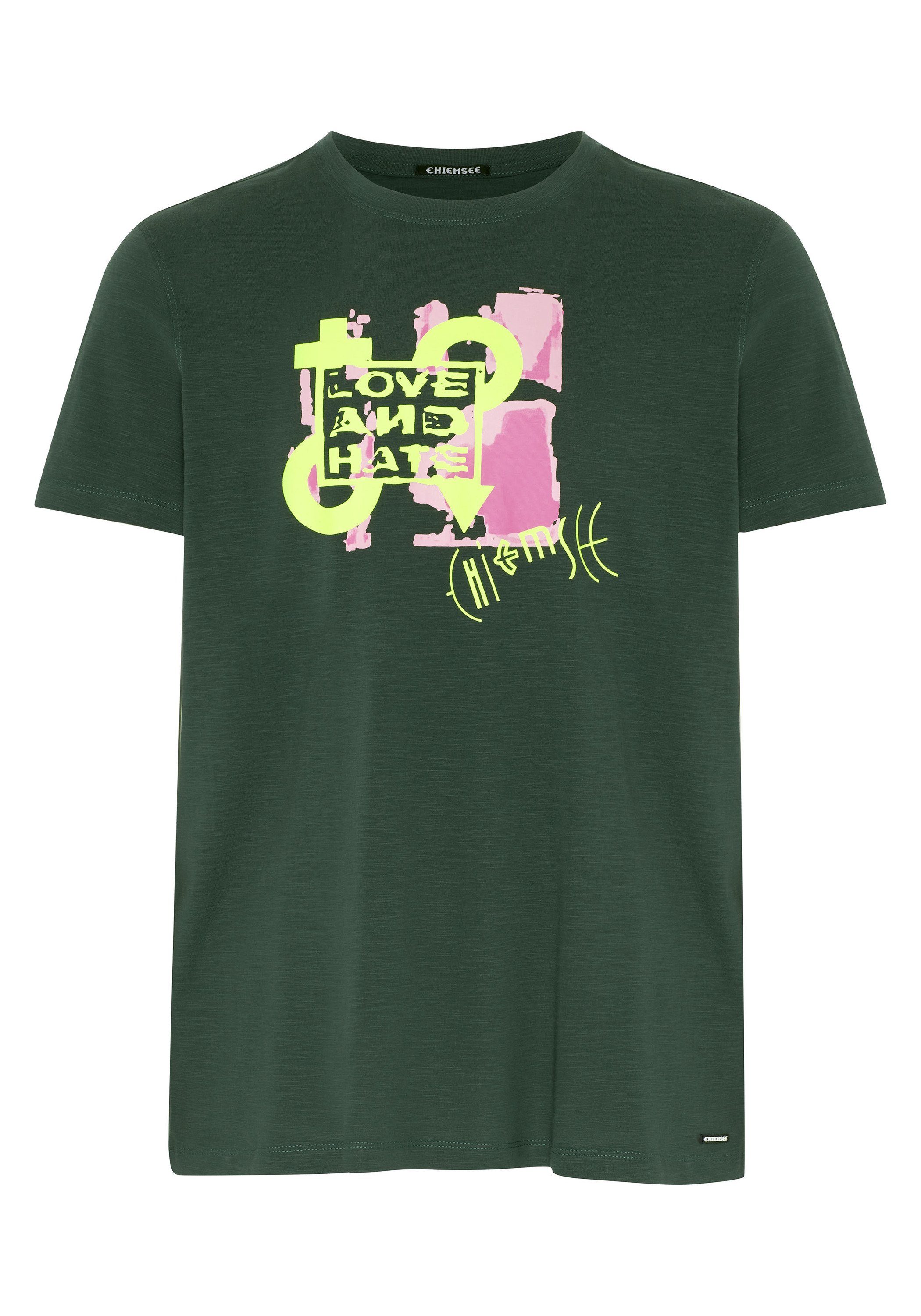 Print-Shirt Gables T-Shirt Green Chiemsee