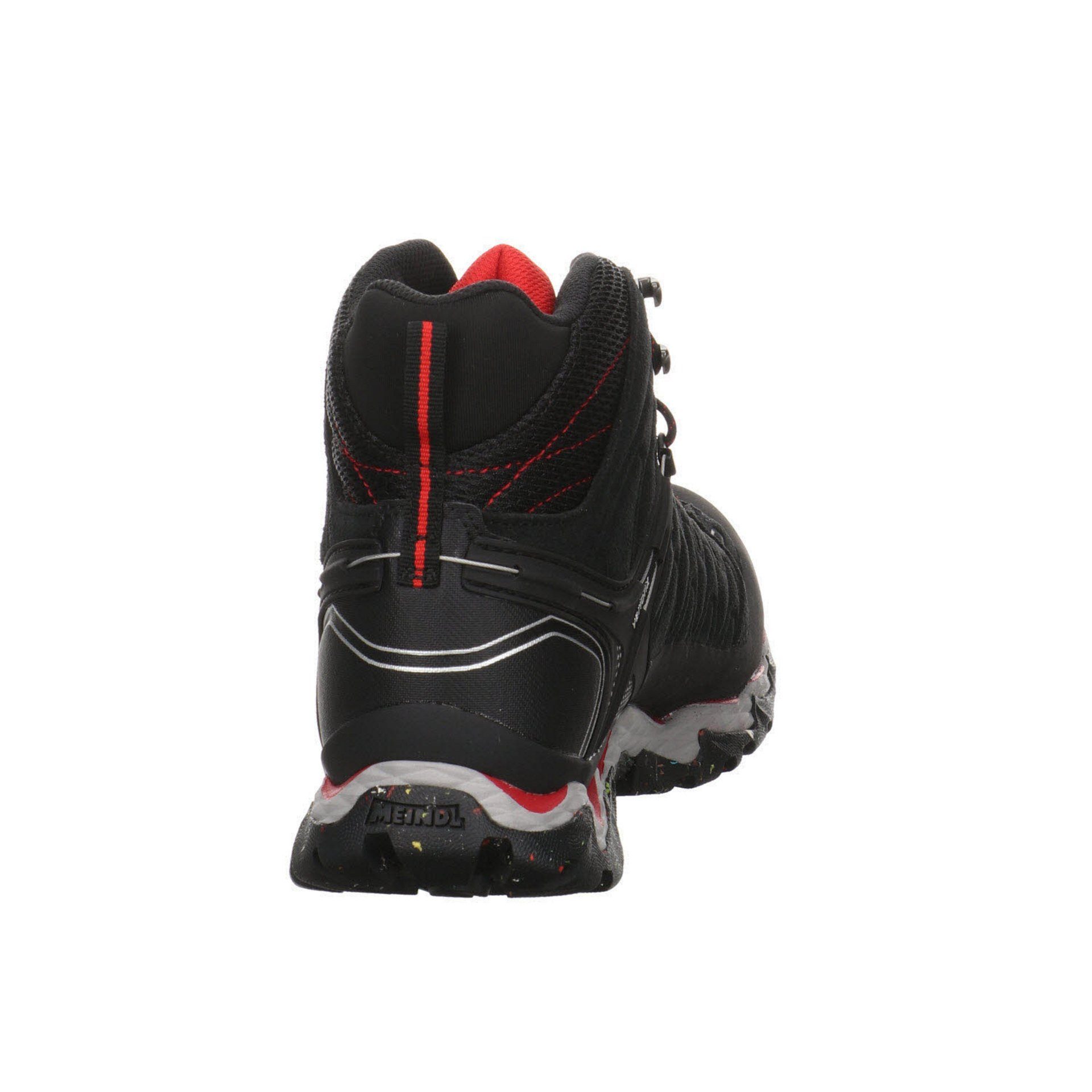 Meindl Herren Outdoor GTX Outdoorschuh Leder-/Textilkombination Schuhe SCHWARZ/ROT Hike Lite Outdoorschuh