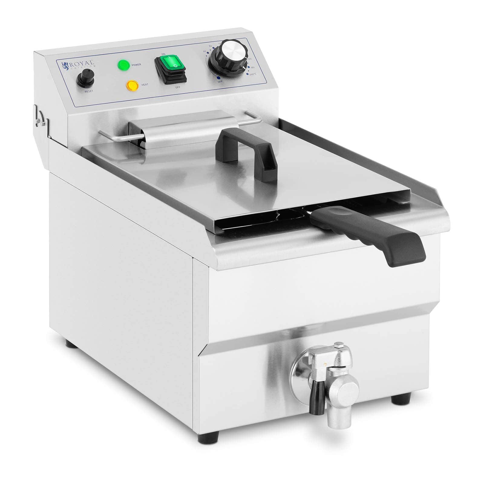 3.000 Elektro-Fritteuse Fritteuse Royal 9 Catering Kaltzonen Gastro 3000 W, W Fritteuse L Fritteuse