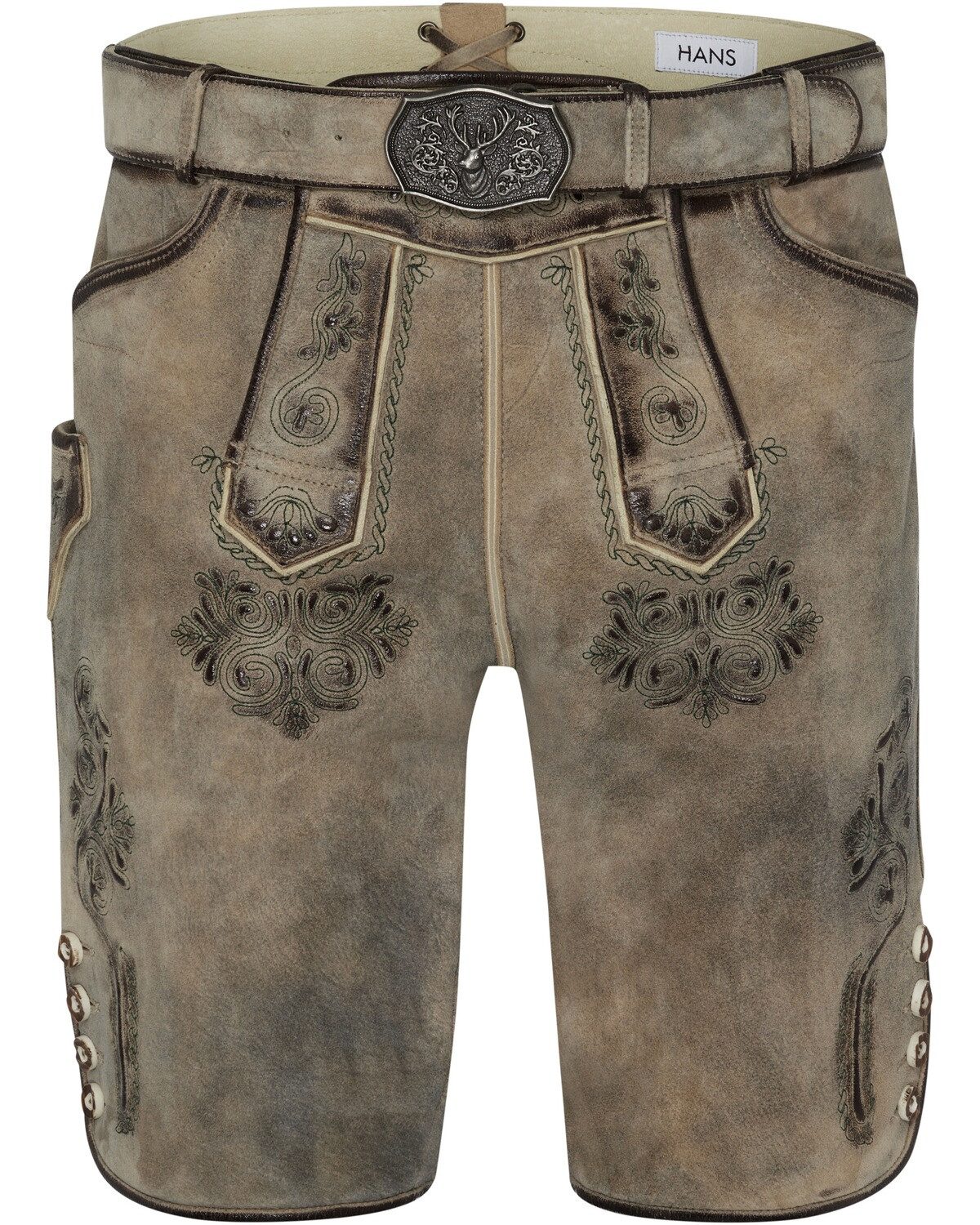 HANS Trachtenhose Kurze Lederhose Ostsee mit günstig online kaufen