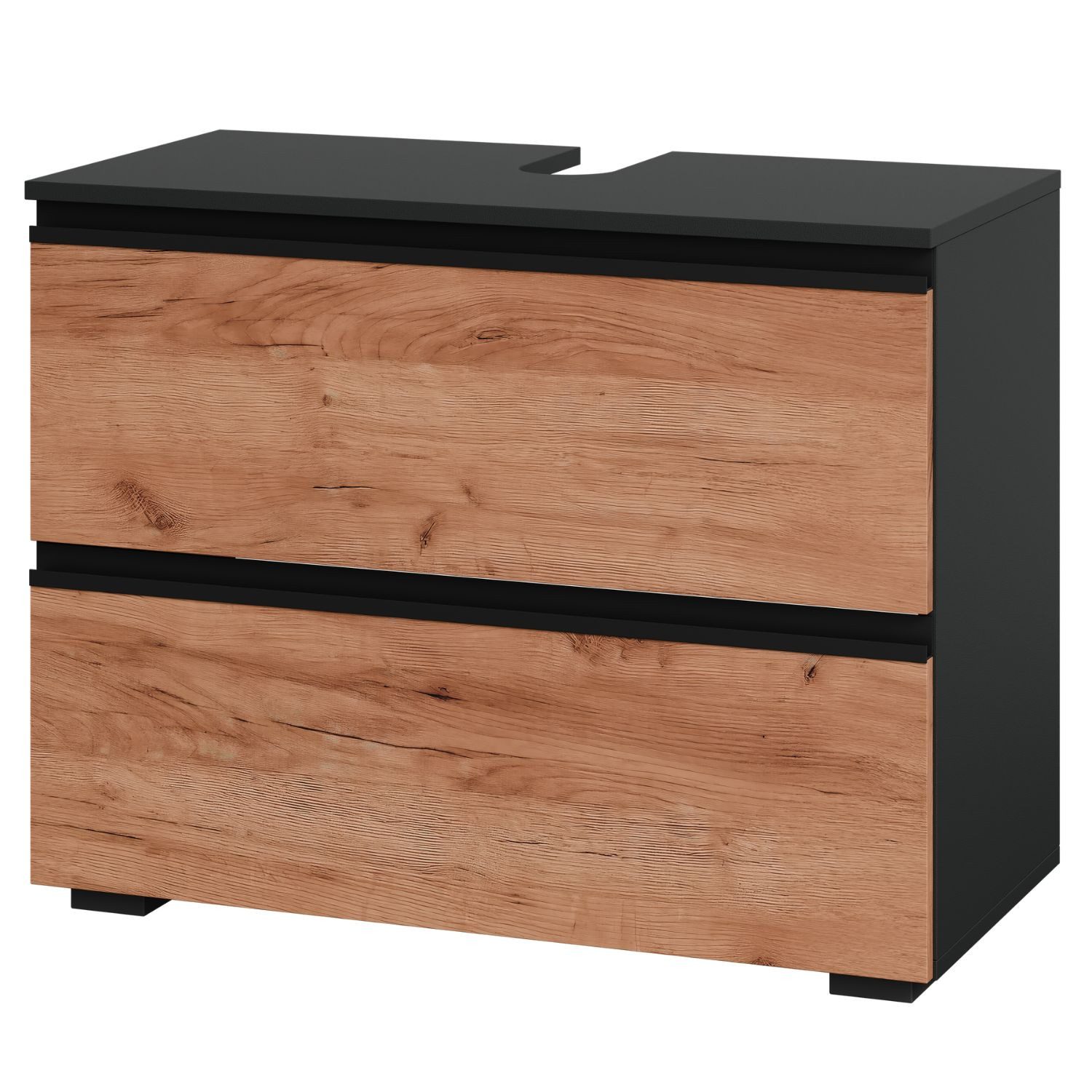 Planetmöbel Waschbeckenunterschrank EDA (Waschtischunterschrank für Gäste W günstig online kaufen